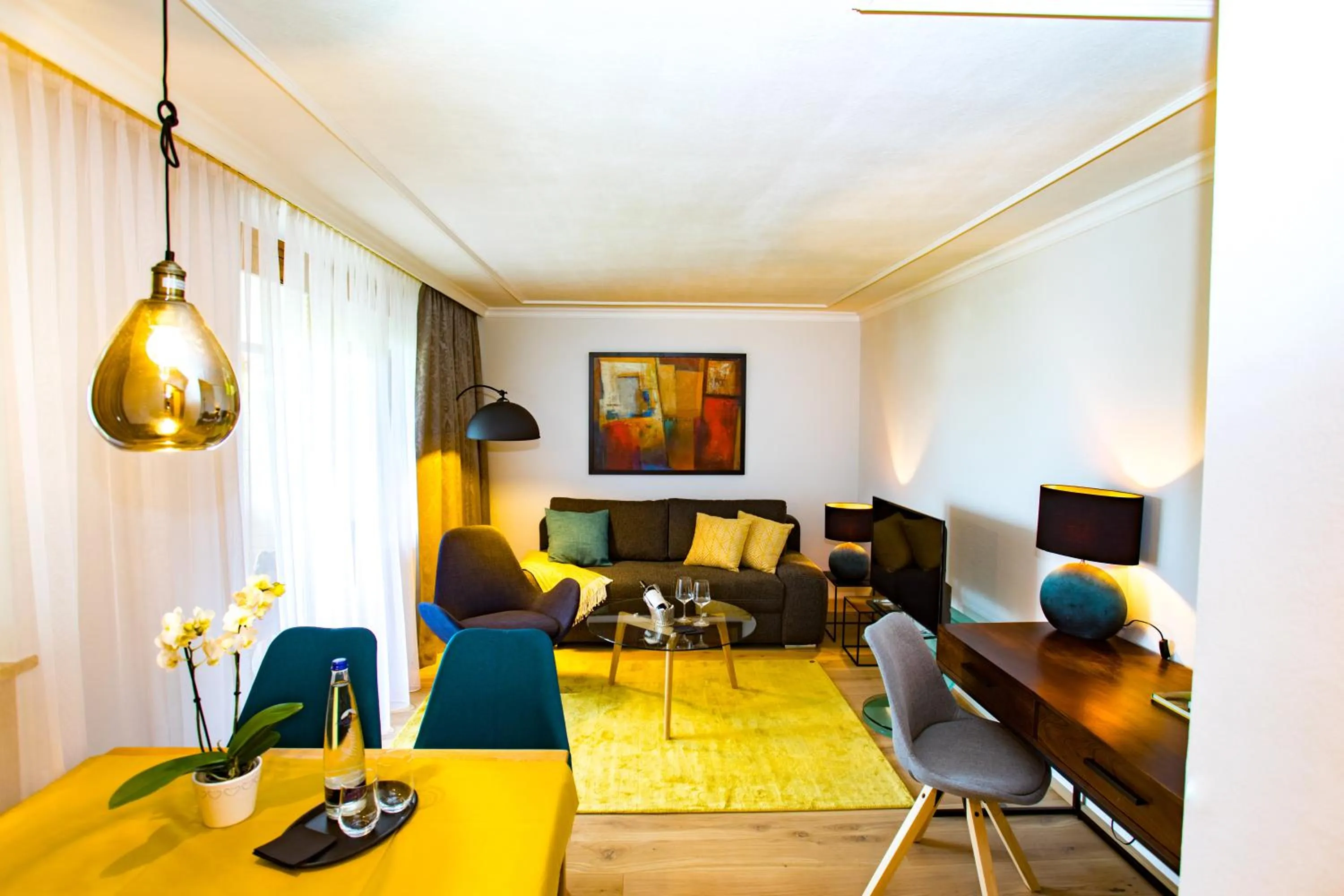 Living room in Yachthotel Chiemsee GmbH