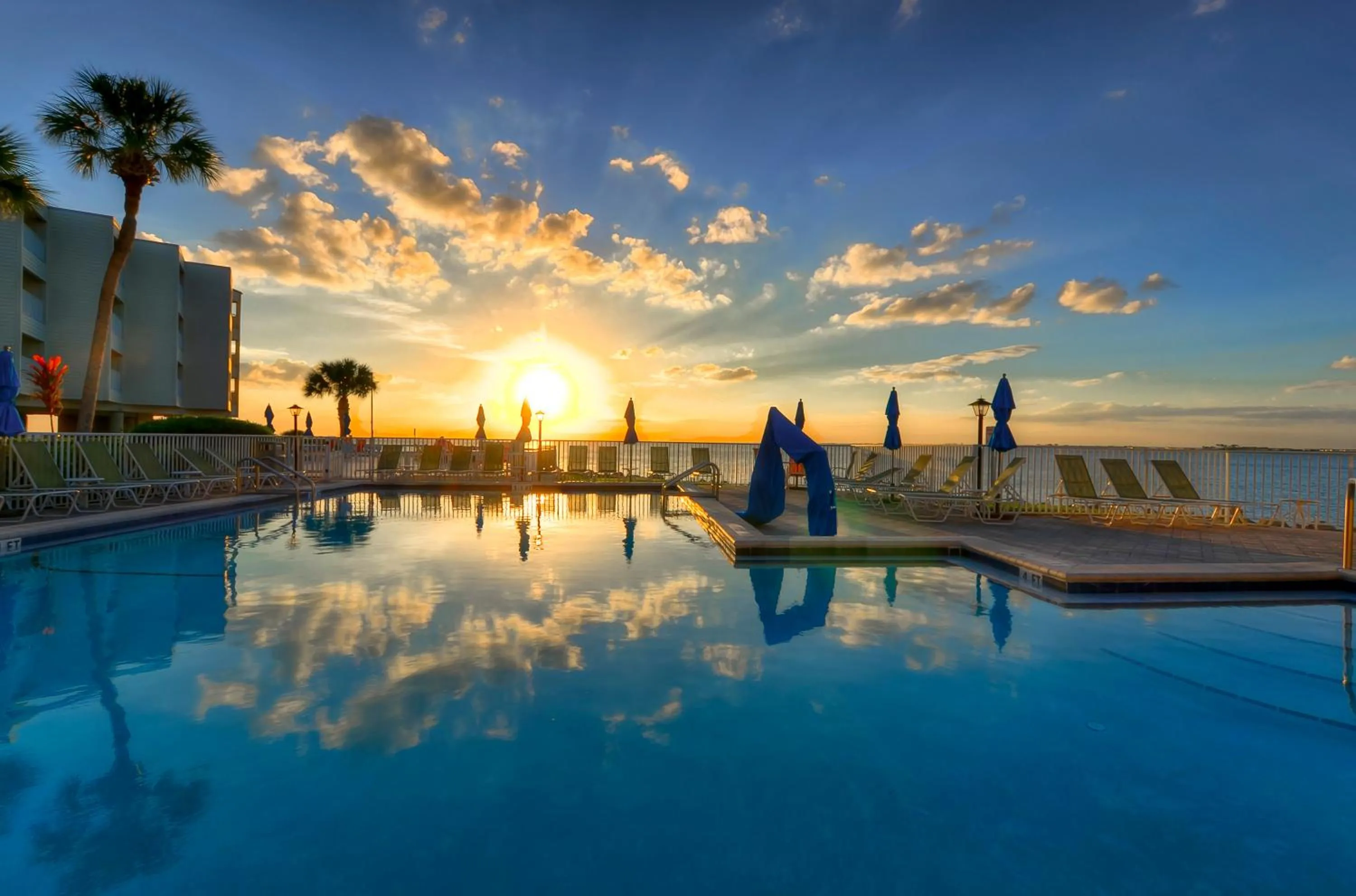 Swimming pool in 227-WIFI, New Paint, AMAZING Views, Close to BUCS stadium