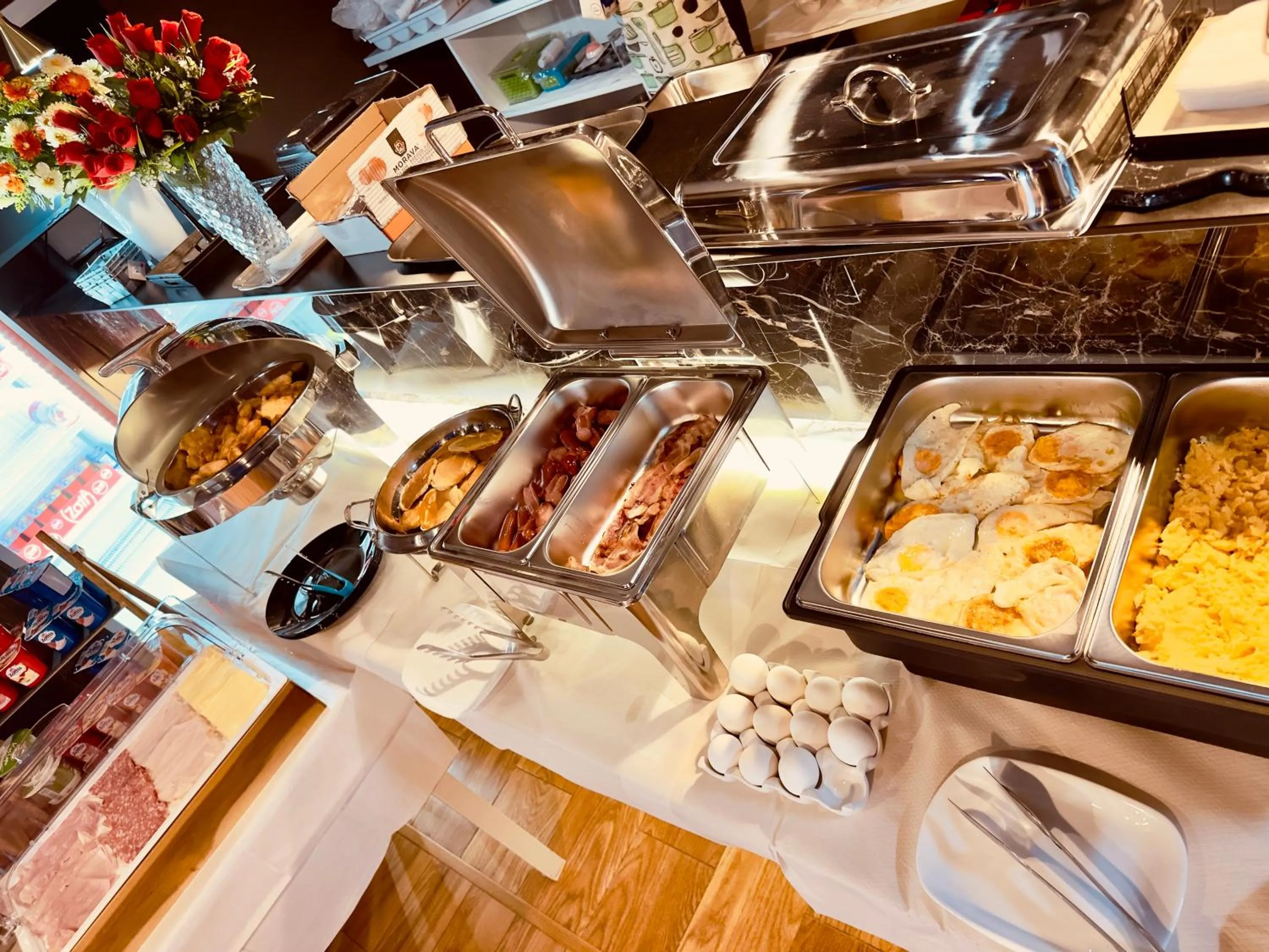 Food and drinks in Hotel Olive