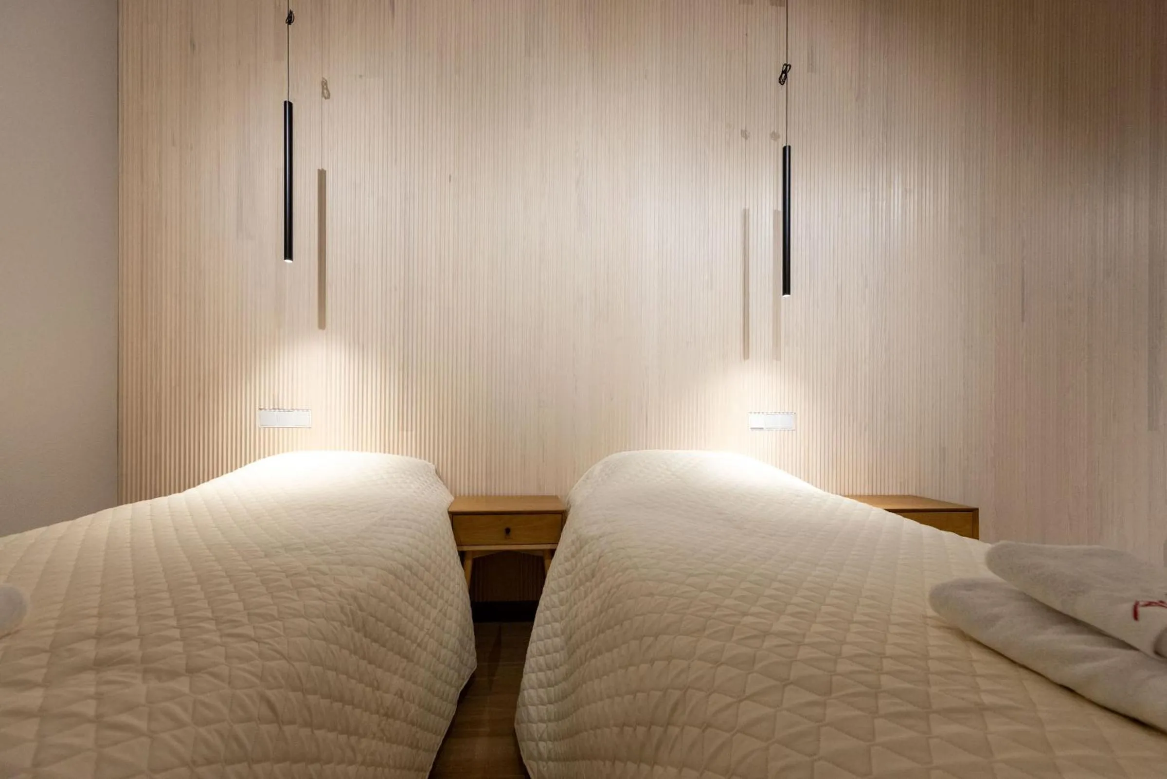 Bed in Hotel Allegra