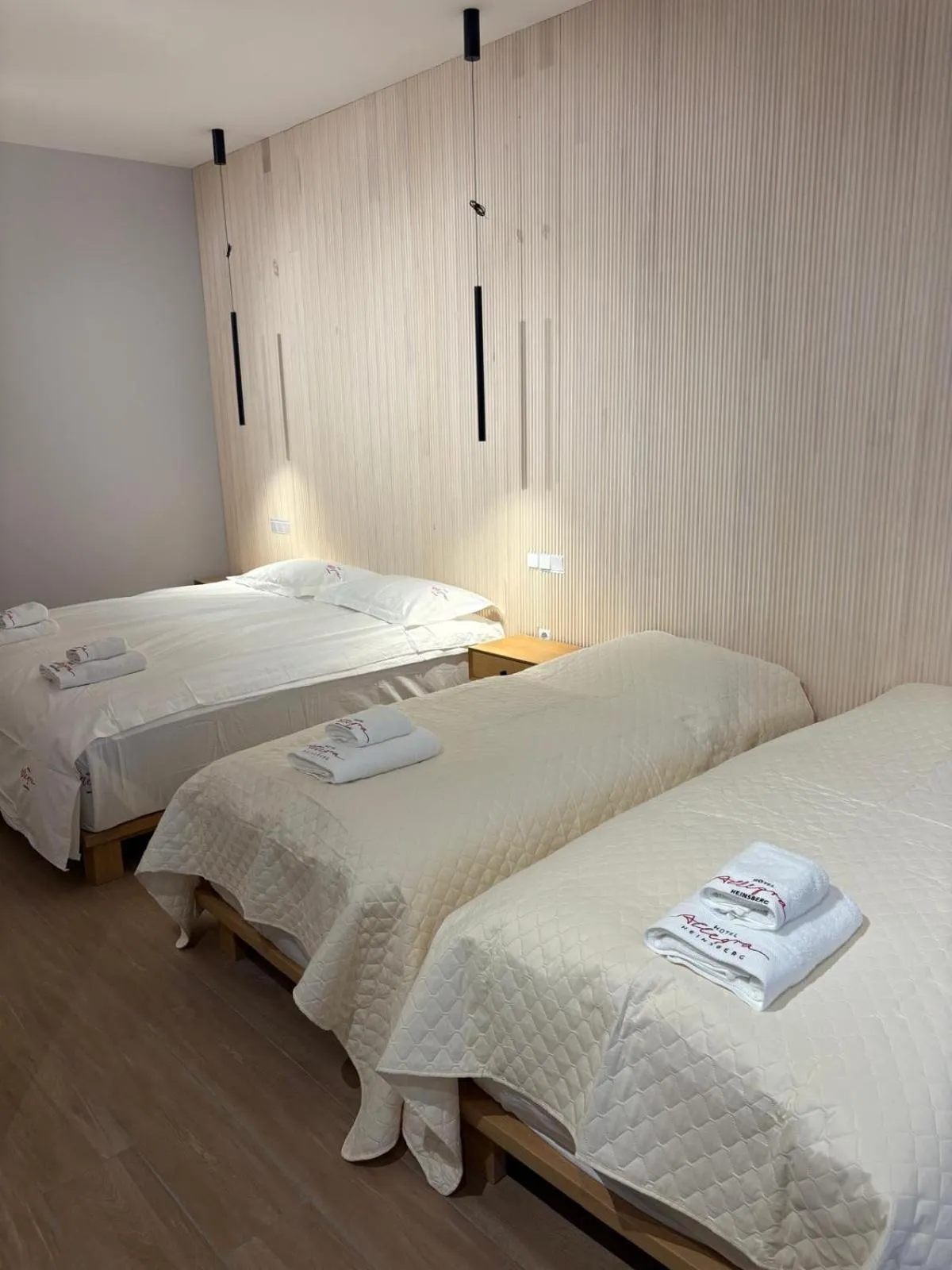 Bed in Hotel Allegra