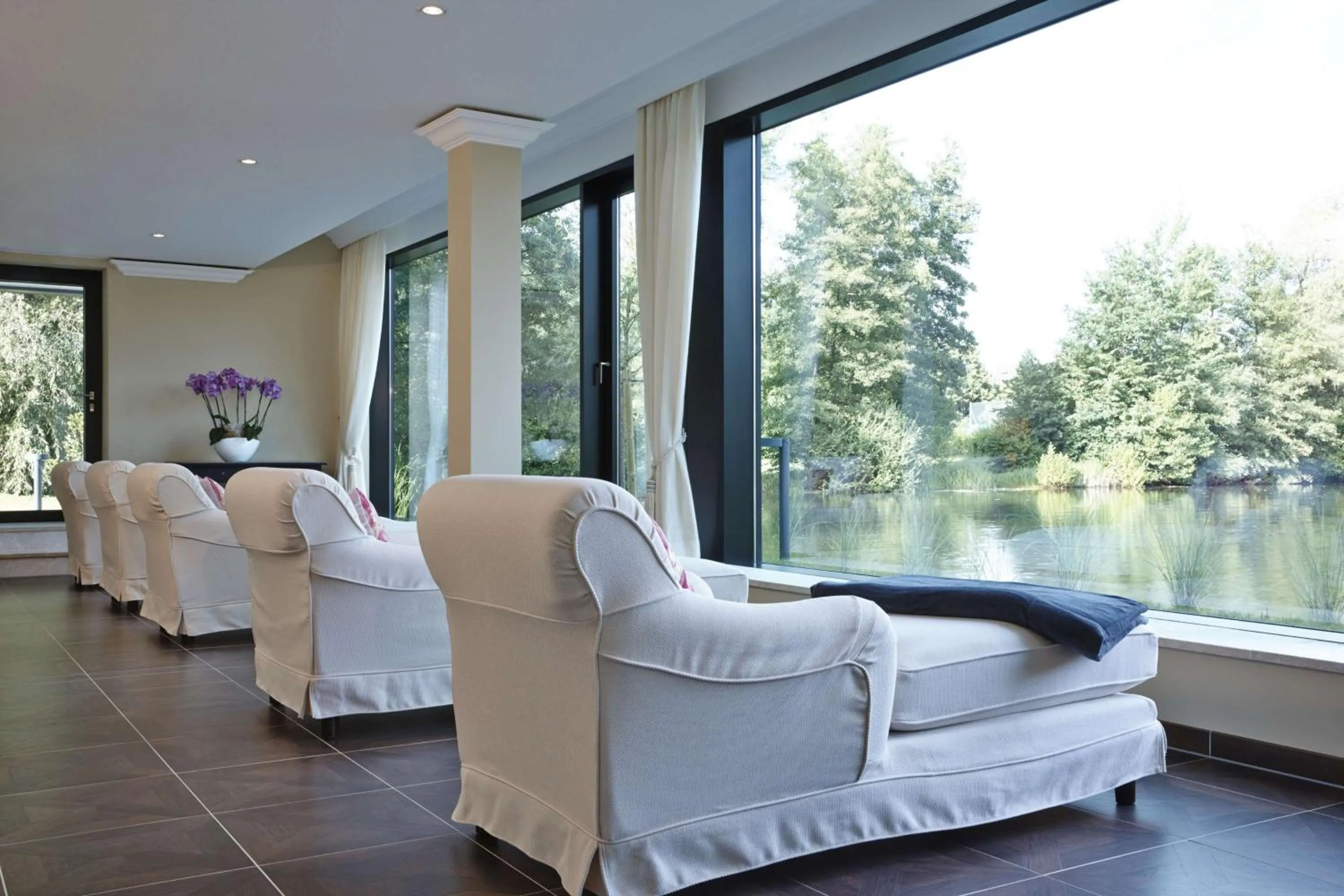 Spa and wellness centre/facilities in Hilton Frankfurt Gravenbruch