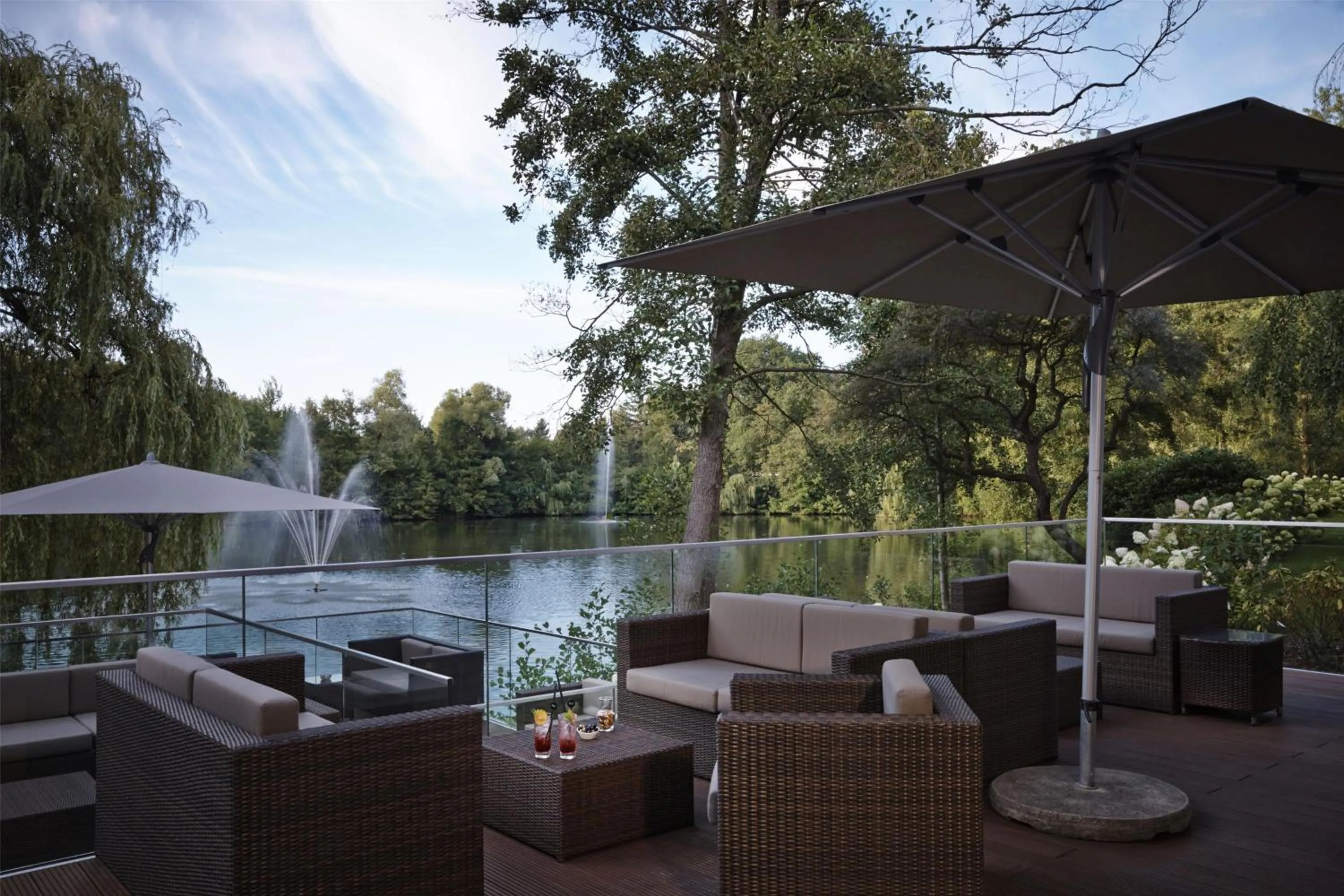 Dining area in Hilton Frankfurt Gravenbruch