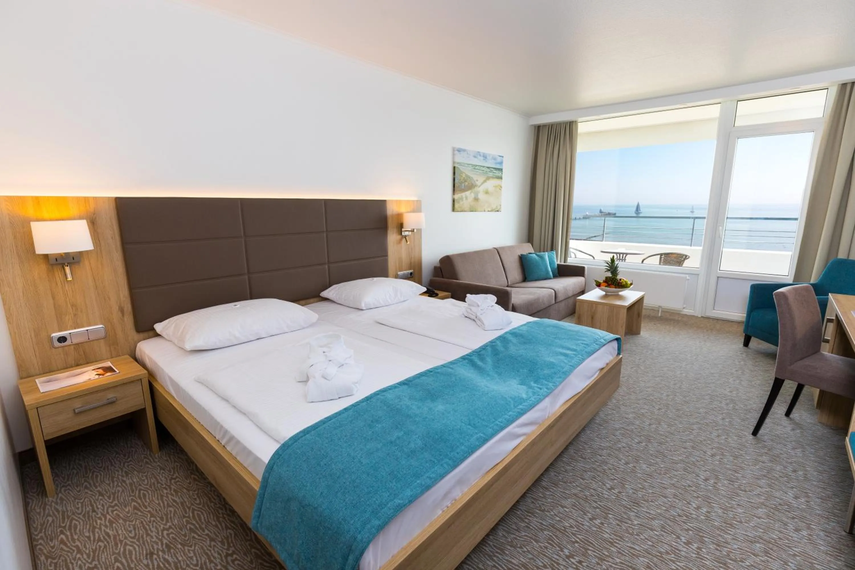 Bed in Carat Hotel Grömitz