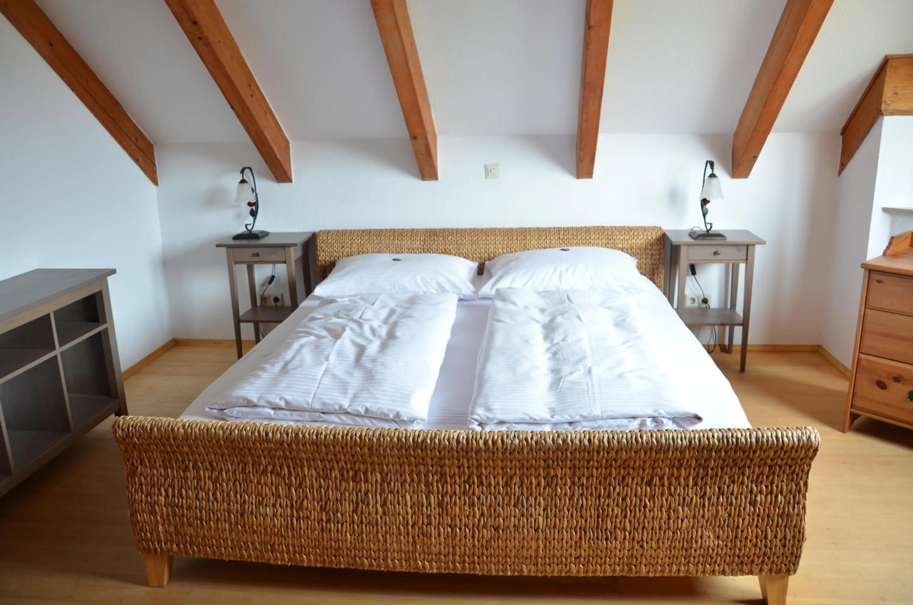 Photo of the whole room, Bed in Hotel Garni Reulein