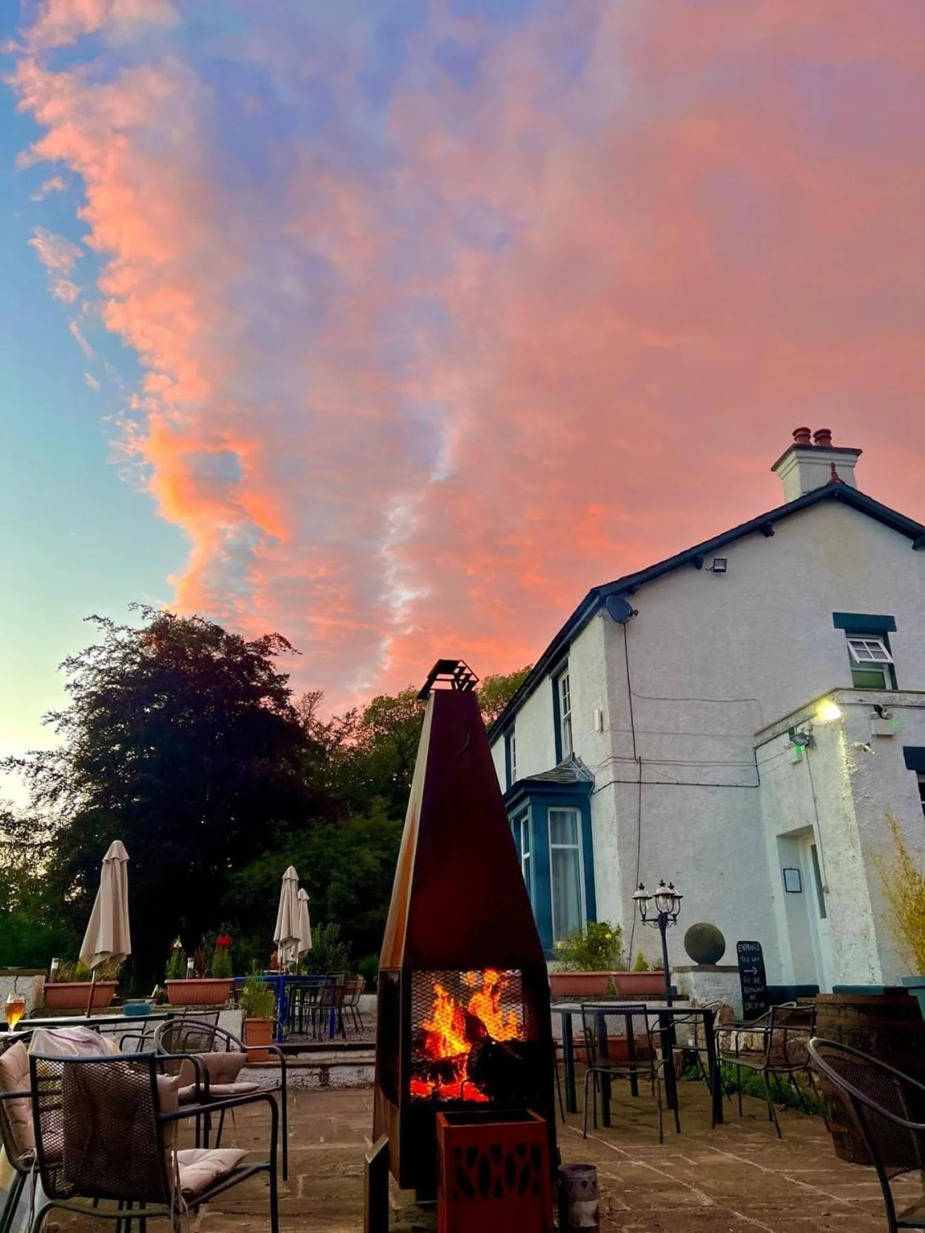 Property building in Uplands Inn Cartmel