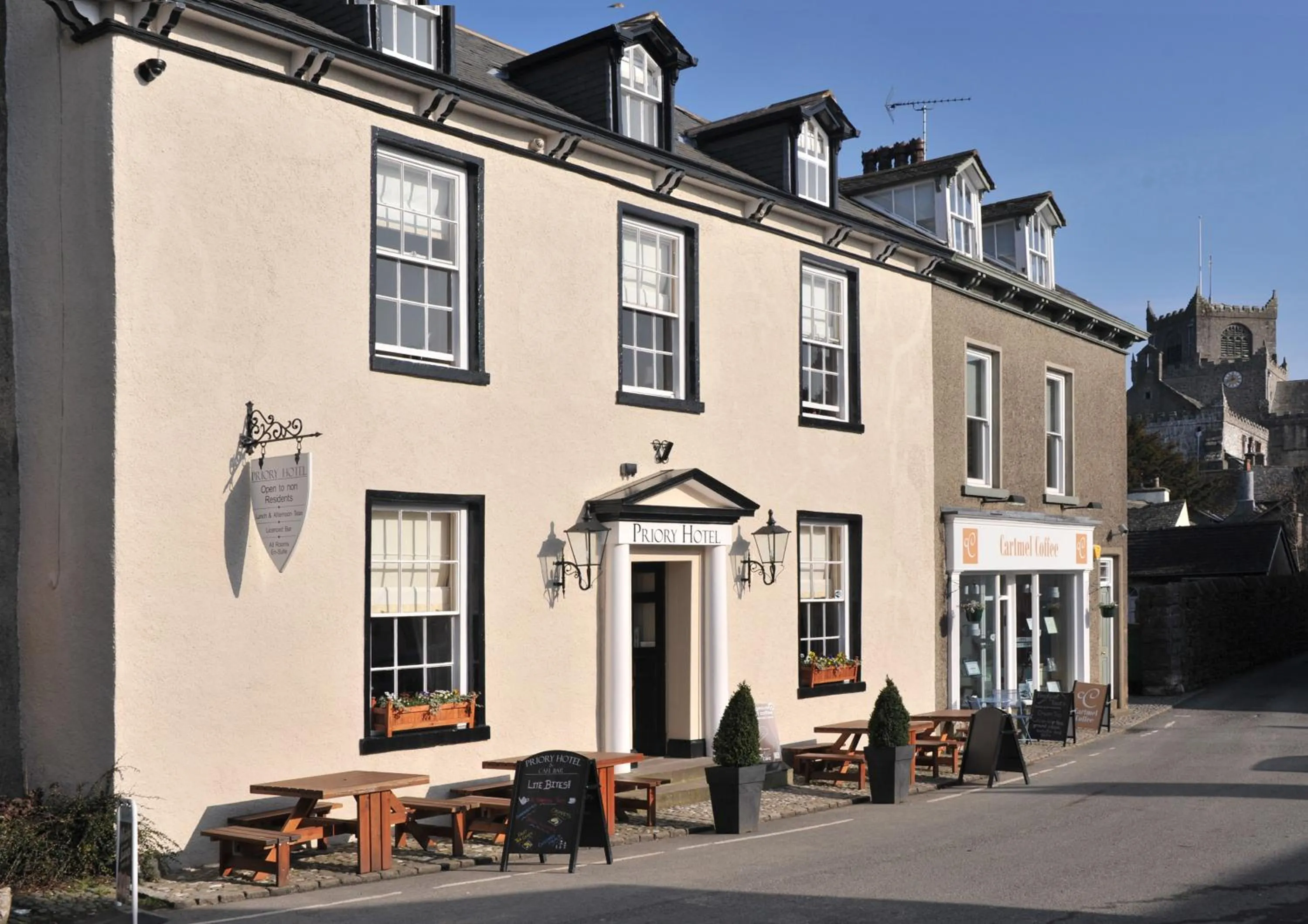 Property building in Priory hotel