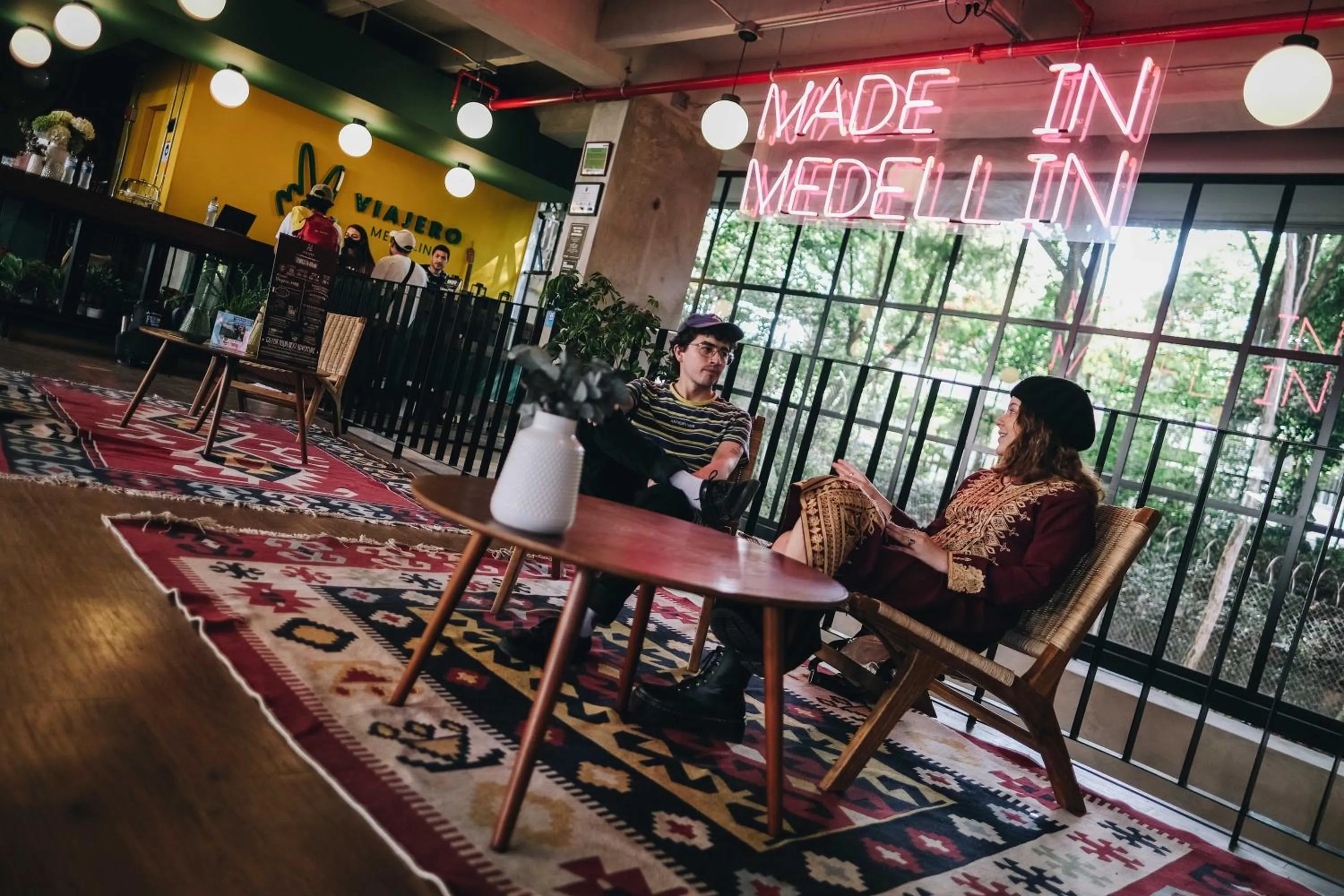 Property logo or sign in Viajero Medellín Hostel