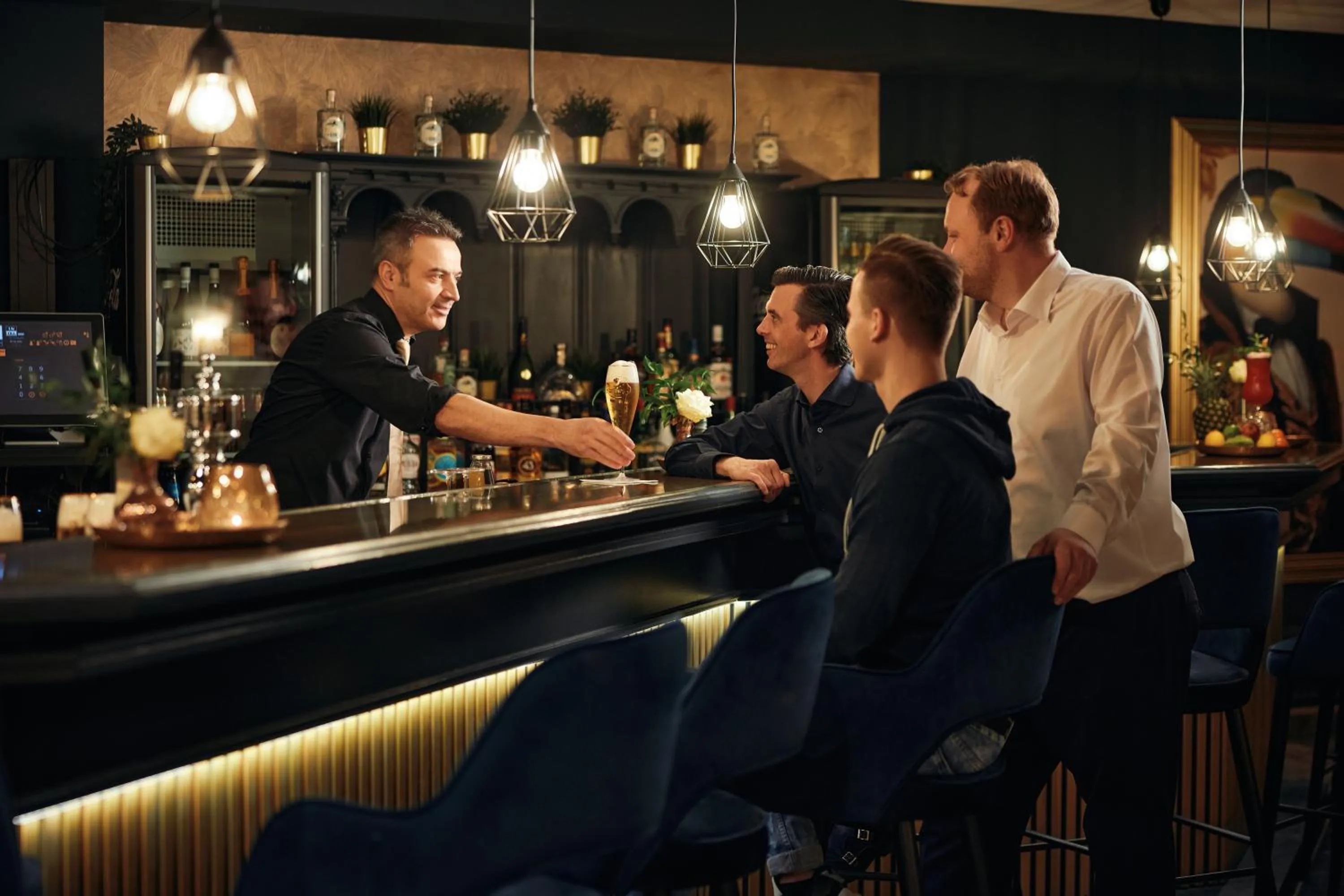 People in Hotel Gladbeck van der Valk