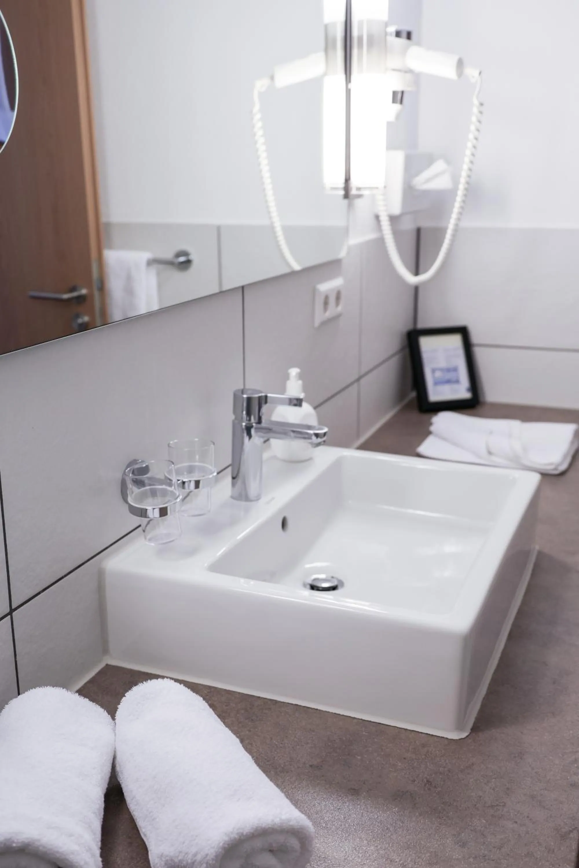 Bathroom in Hotel Garni Brugger