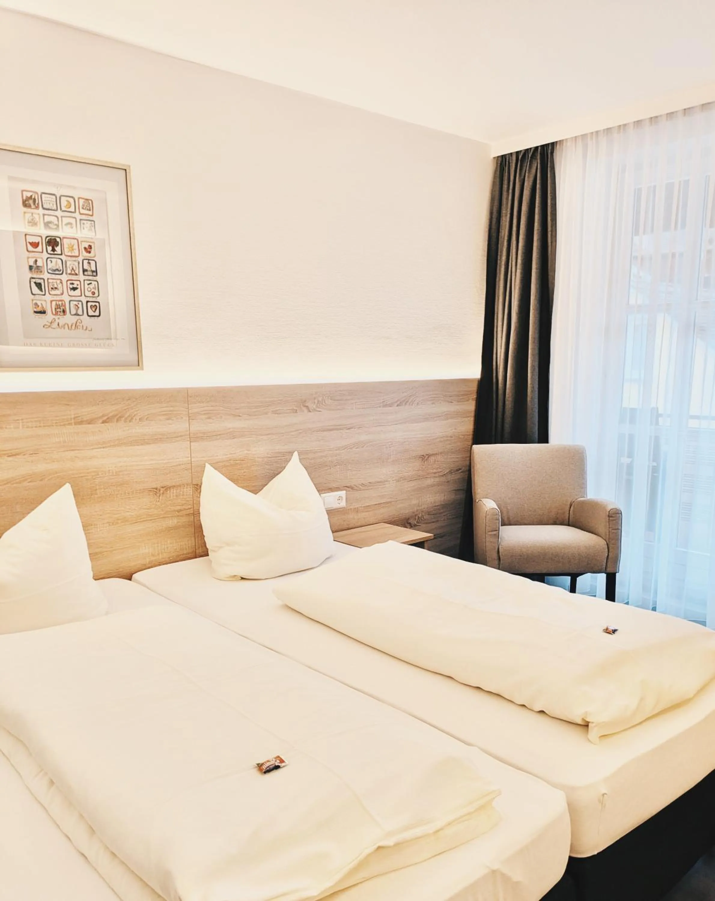 TV and multimedia, Bed in Hotel Garni Brugger