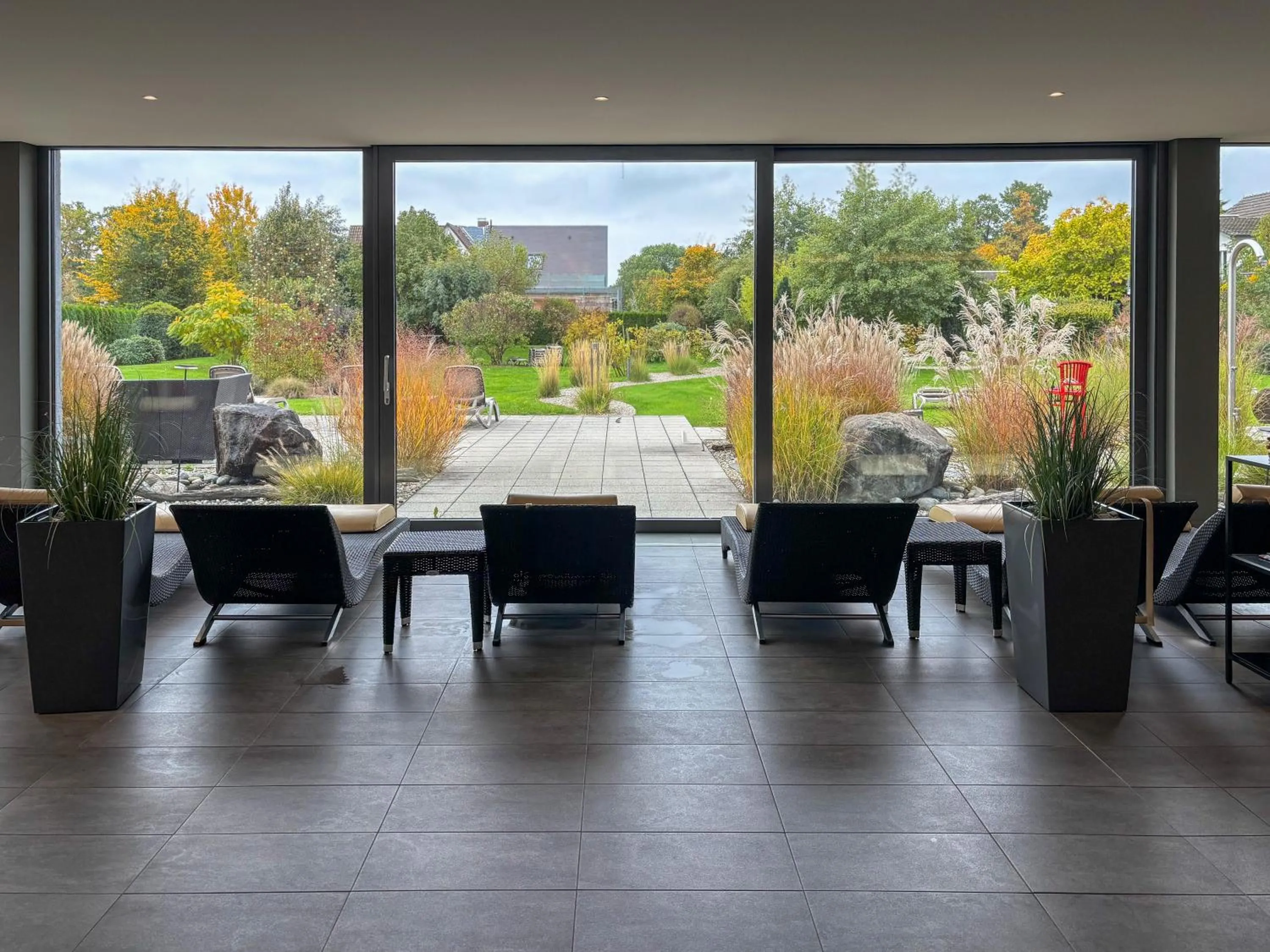 Swimming pool in Hotel Traube am See