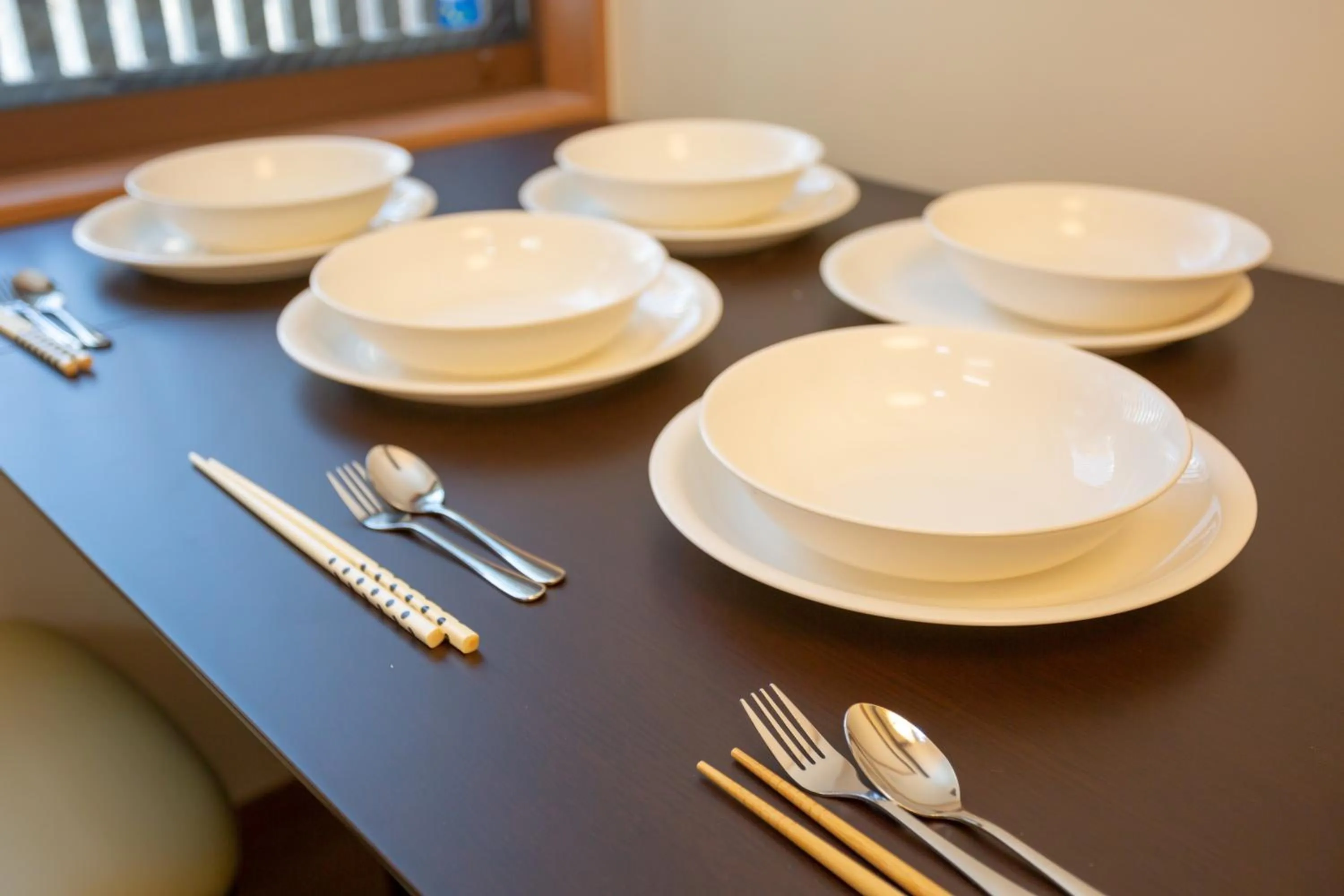 Dining area in ENRAKU