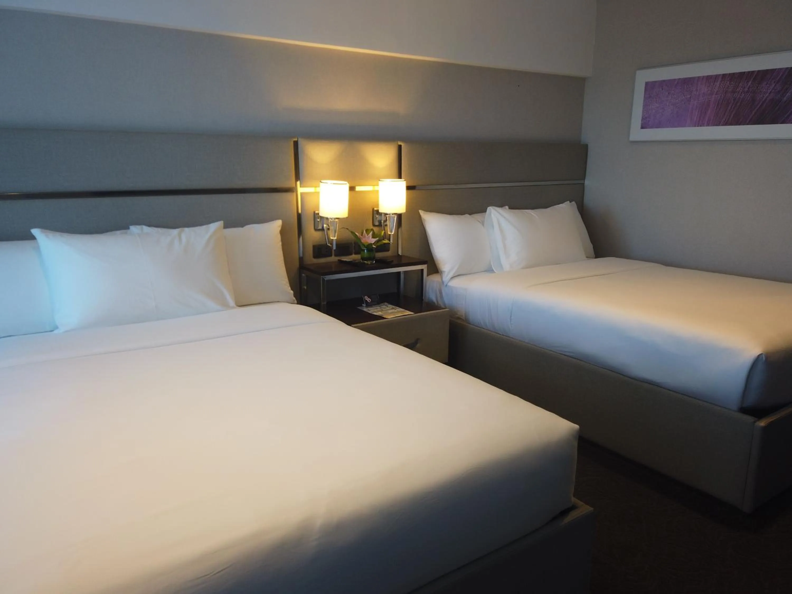 Bed in The Plaza Lodge Baguio