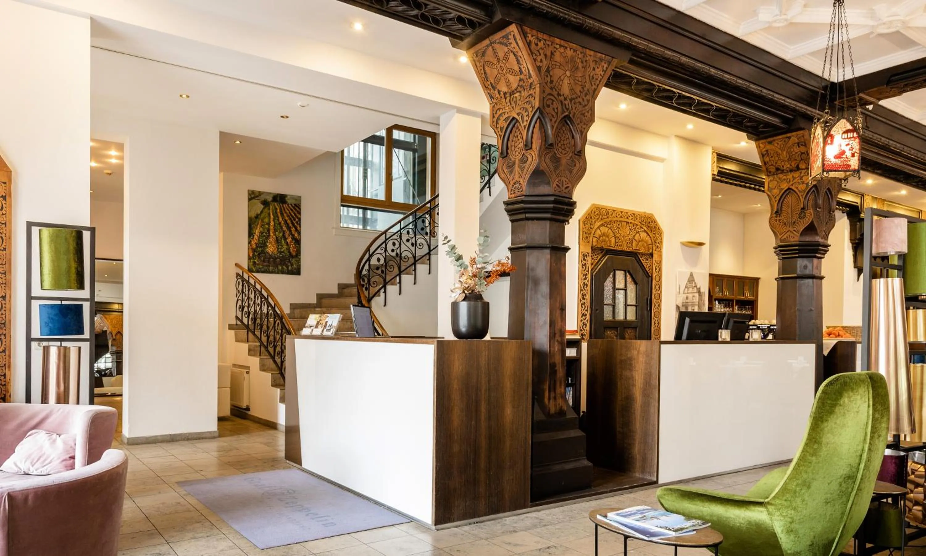 Lobby or reception in Hotel Graf Zeppelin