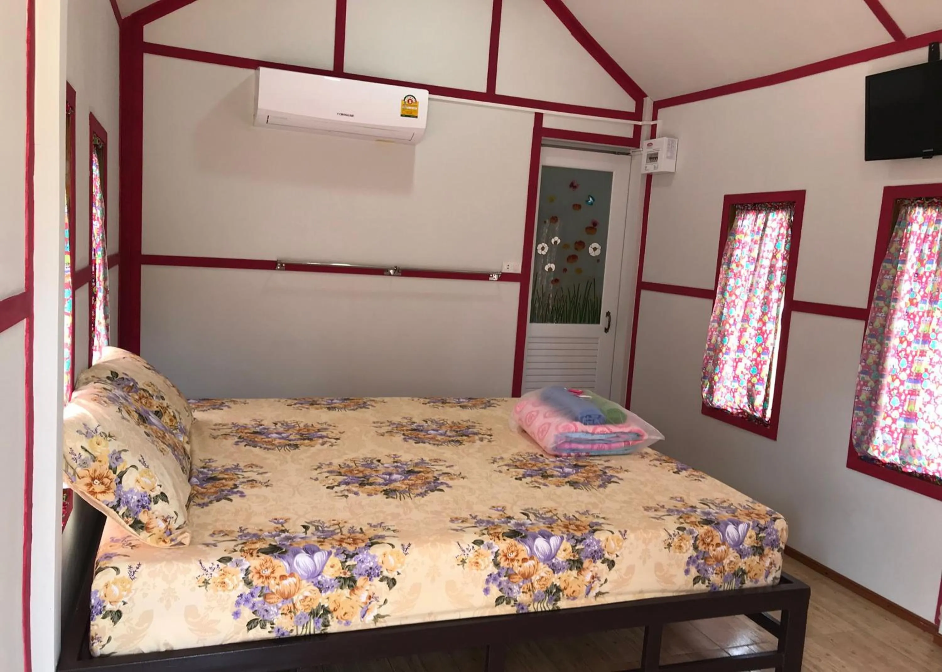 Bed in Baan Pak Wangthong