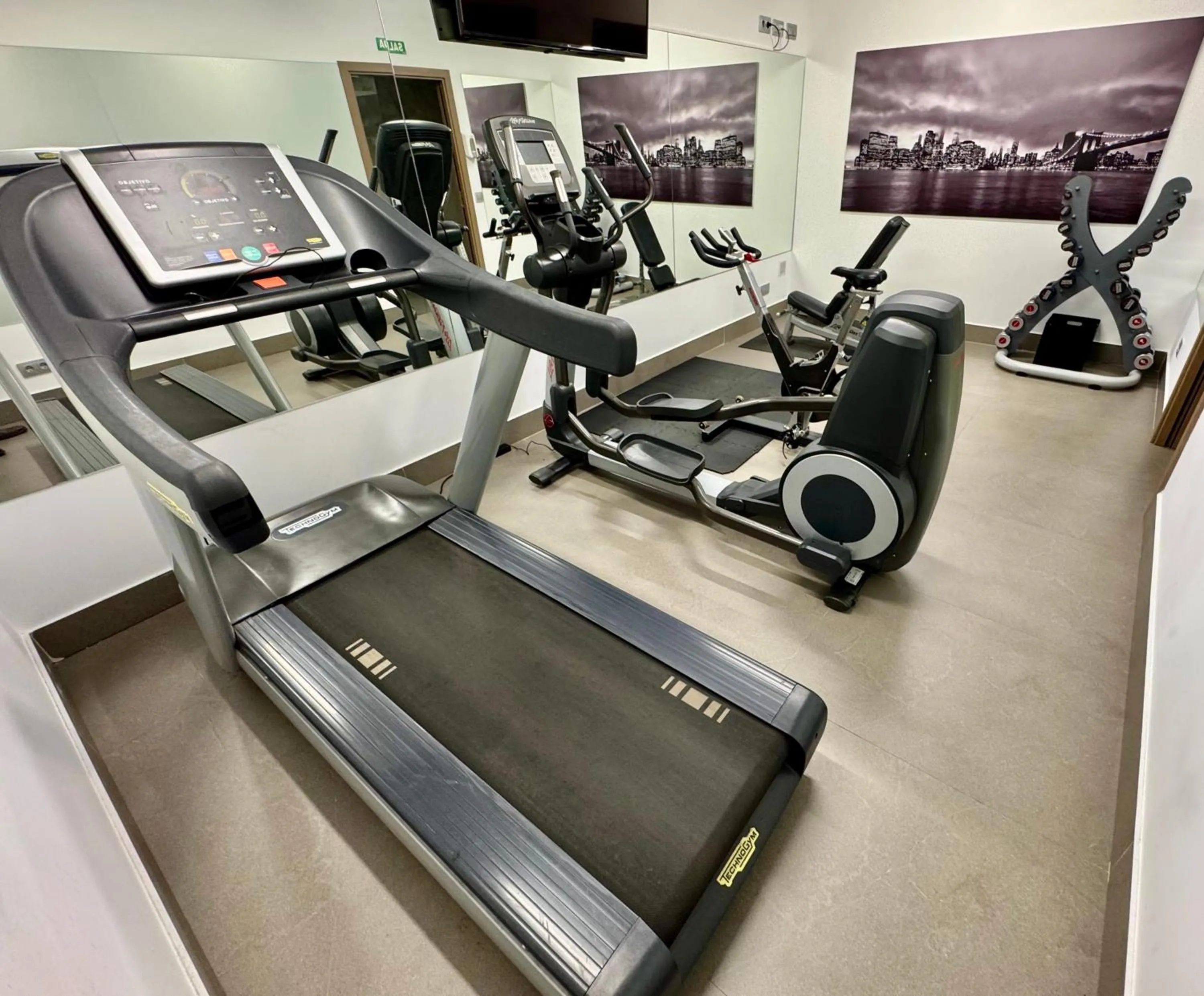 Fitness centre/facilities in Urban A+++ Hotel