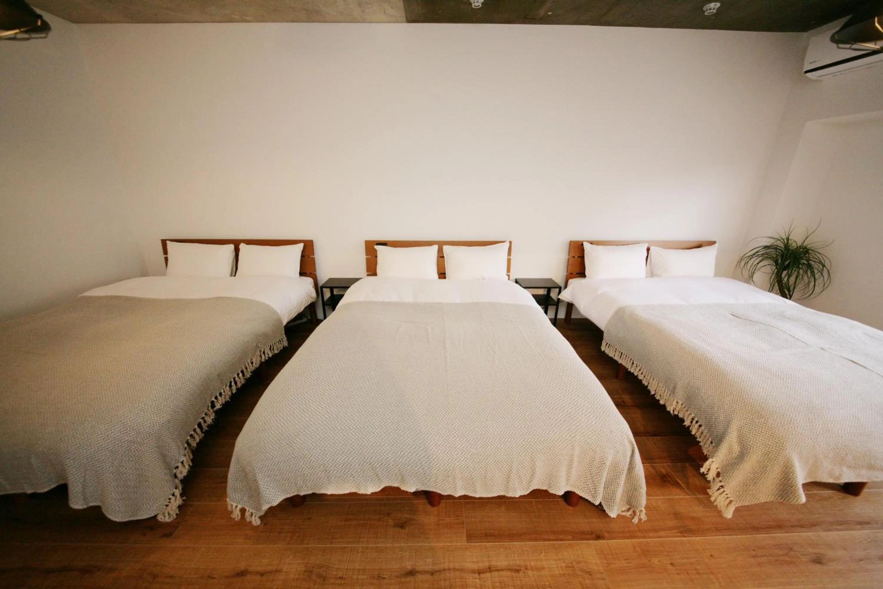 Bed in goom Hotel Hakata-Higashihie-Ekimae