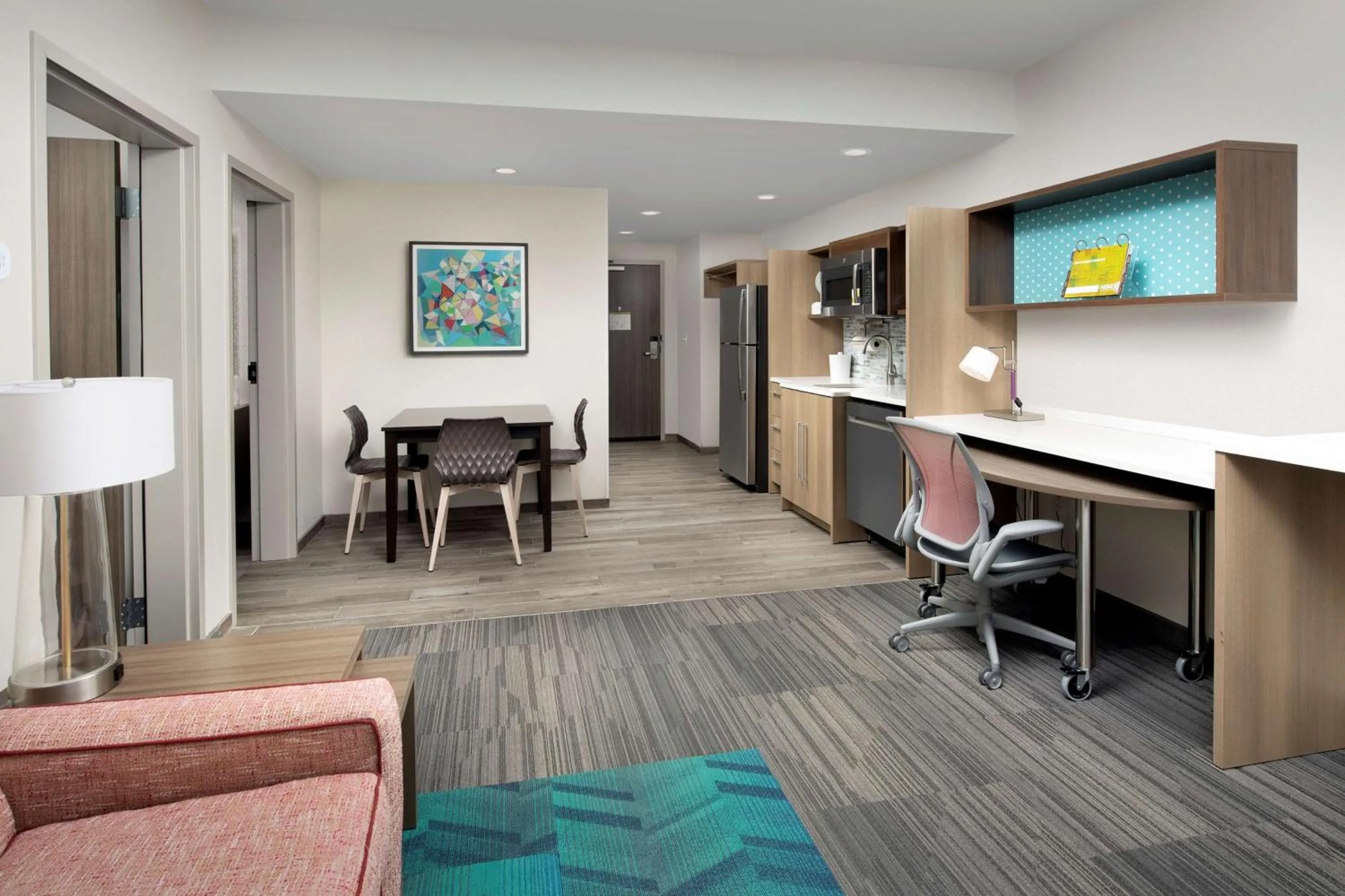 Seating area in Home2 Suites By Hilton Owings Mills, Md
