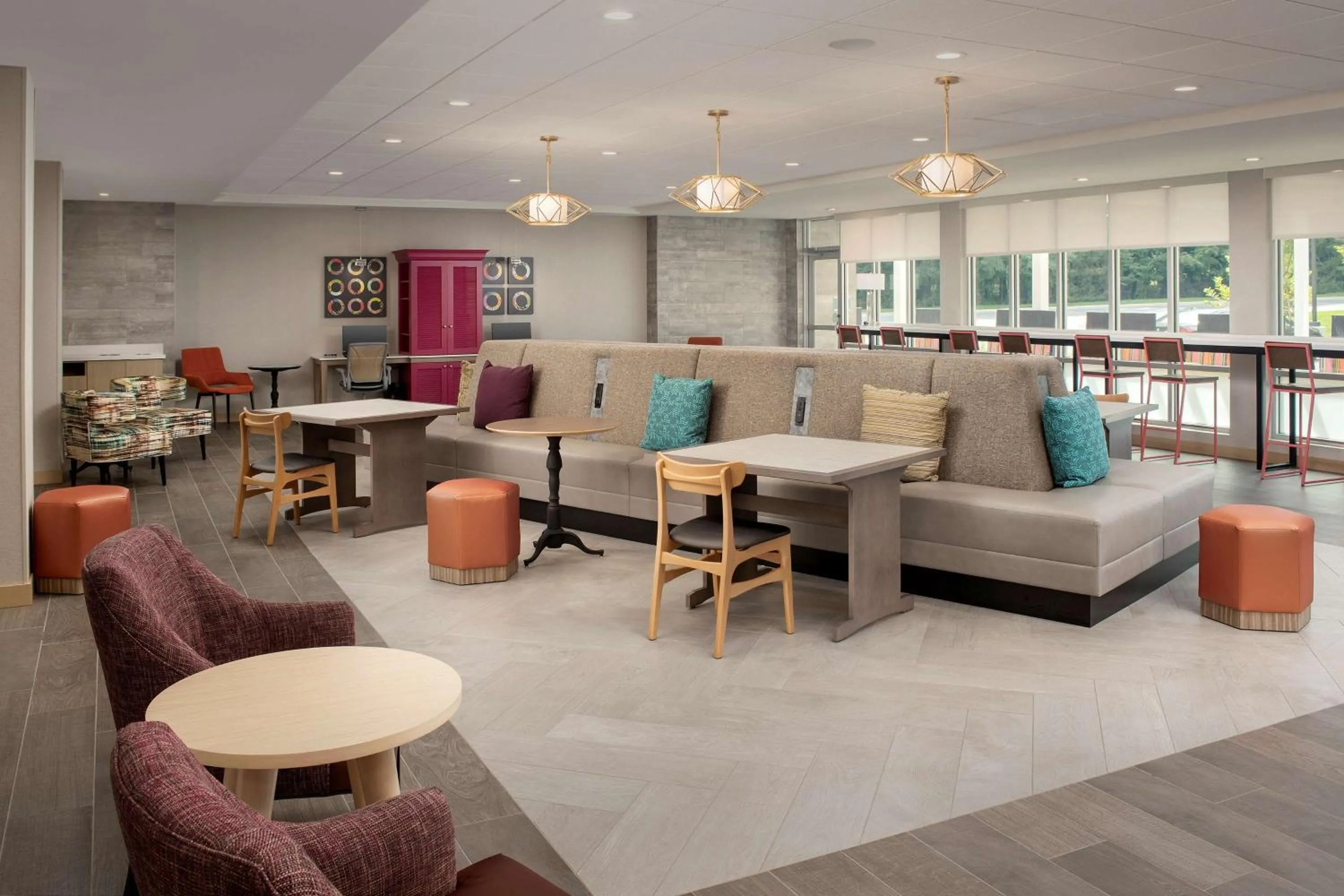 Lobby or reception in Home2 Suites By Hilton Owings Mills, Md