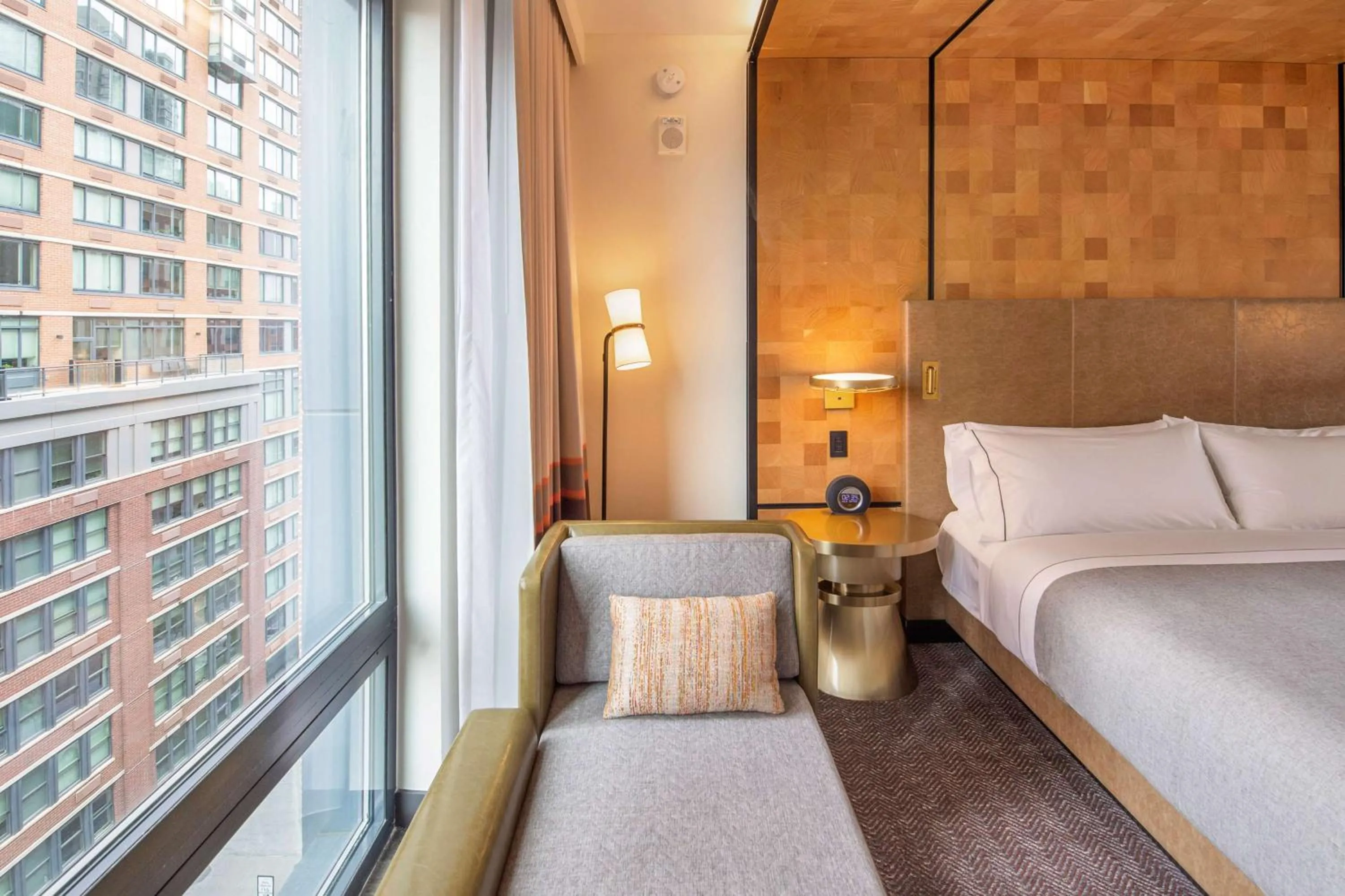 Living room, Bed in Canopy By Hilton Jersey City Arts District