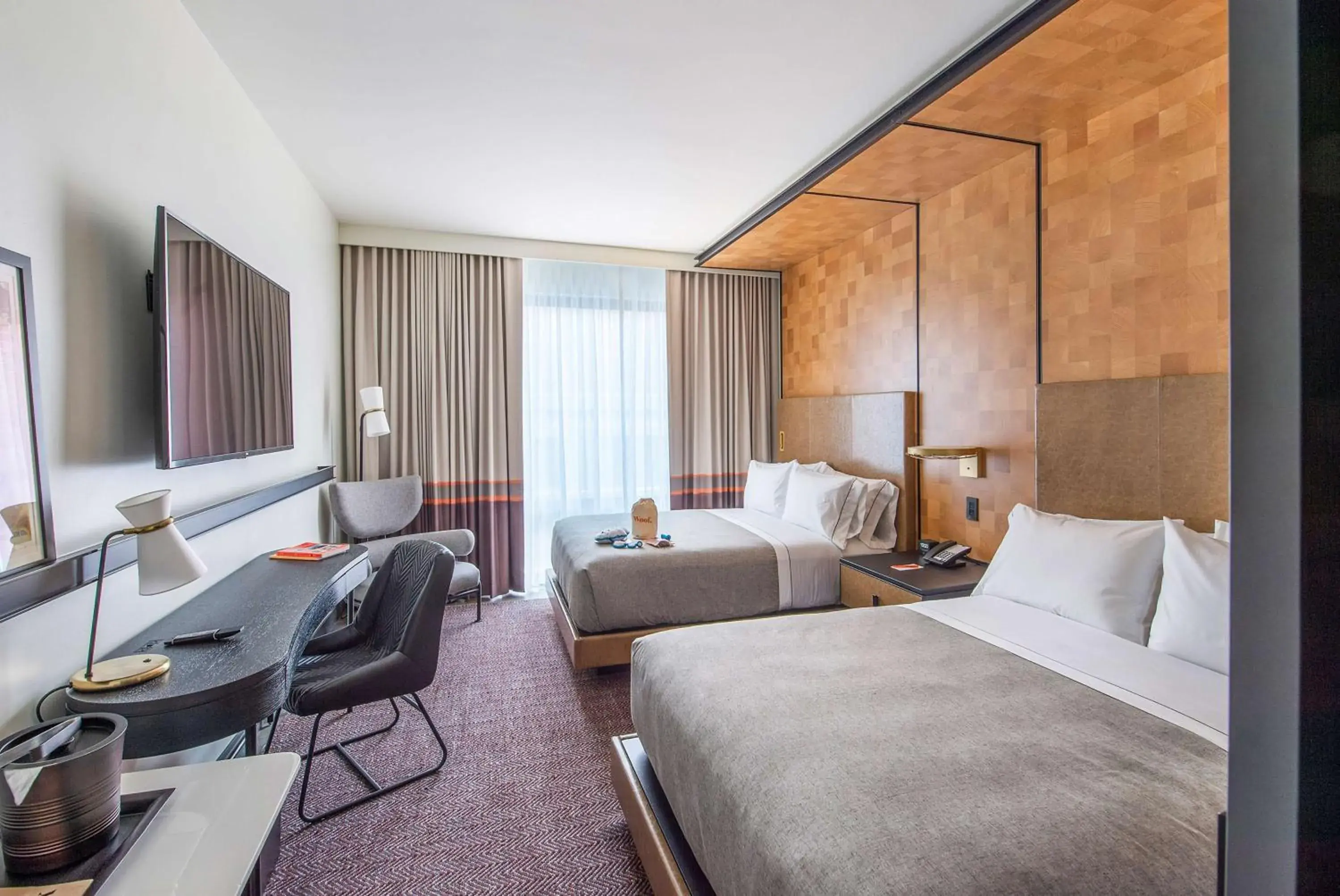 Queen Room with Two Queen Beds with Bath Tub - Mobility and Hearing Access in Canopy By Hilton Jersey City Arts District Queen Room with Two Queen Beds with Bath Tub - Mobility and Hearing Access in Canopy By Hilton Jersey City Arts District