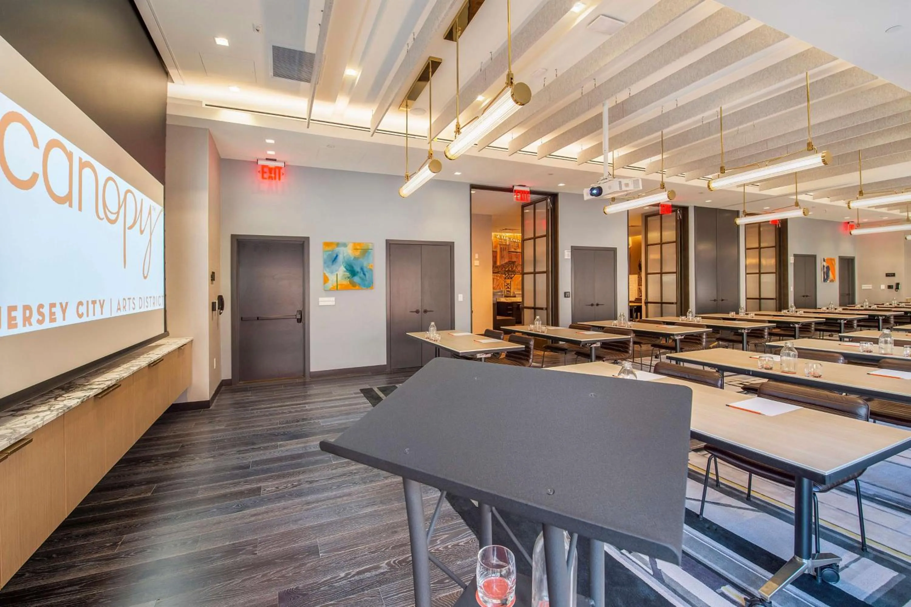 Meeting/conference room in Canopy By Hilton Jersey City Arts District
