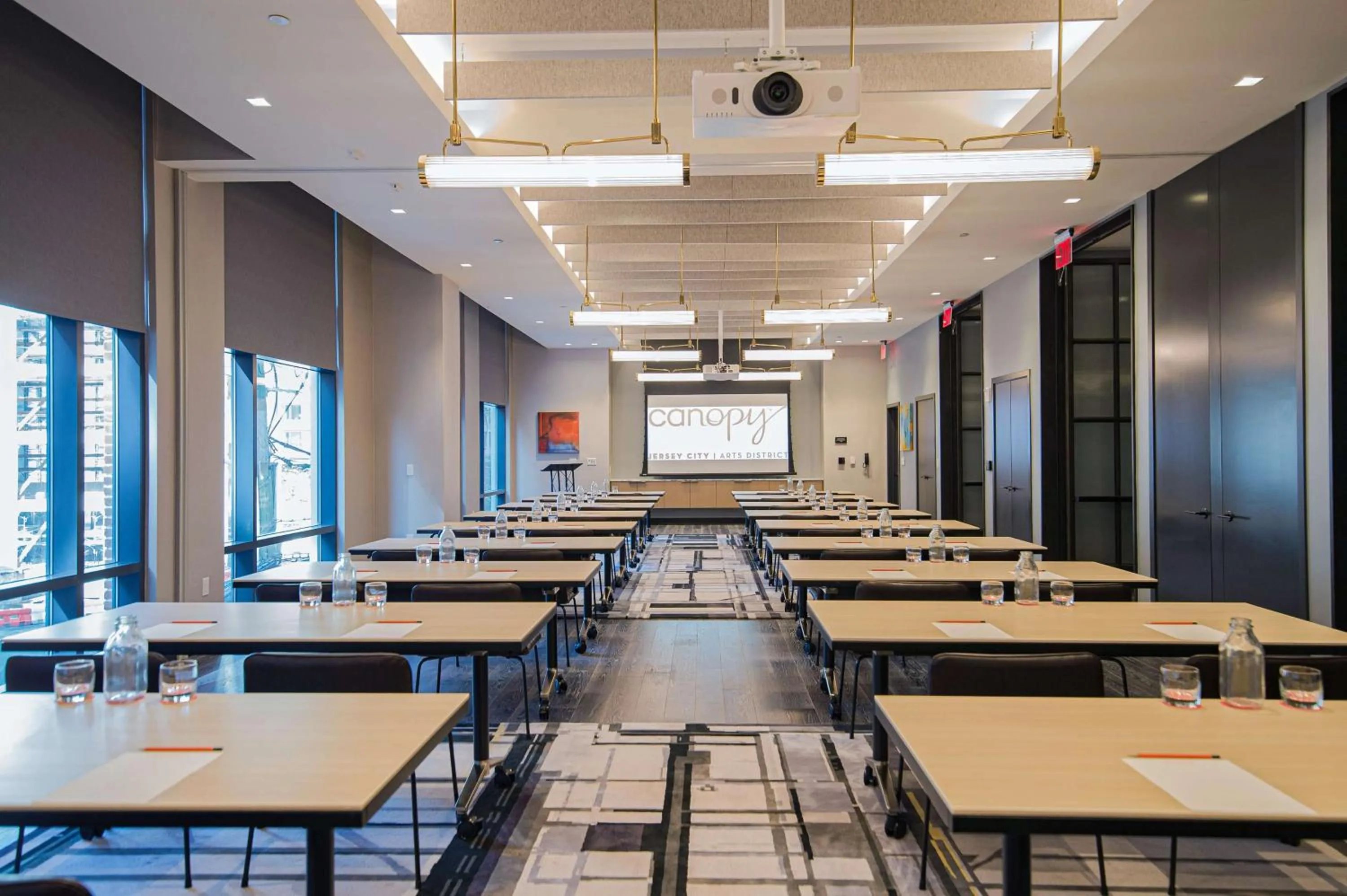 Meeting/conference room in Canopy By Hilton Jersey City Arts District