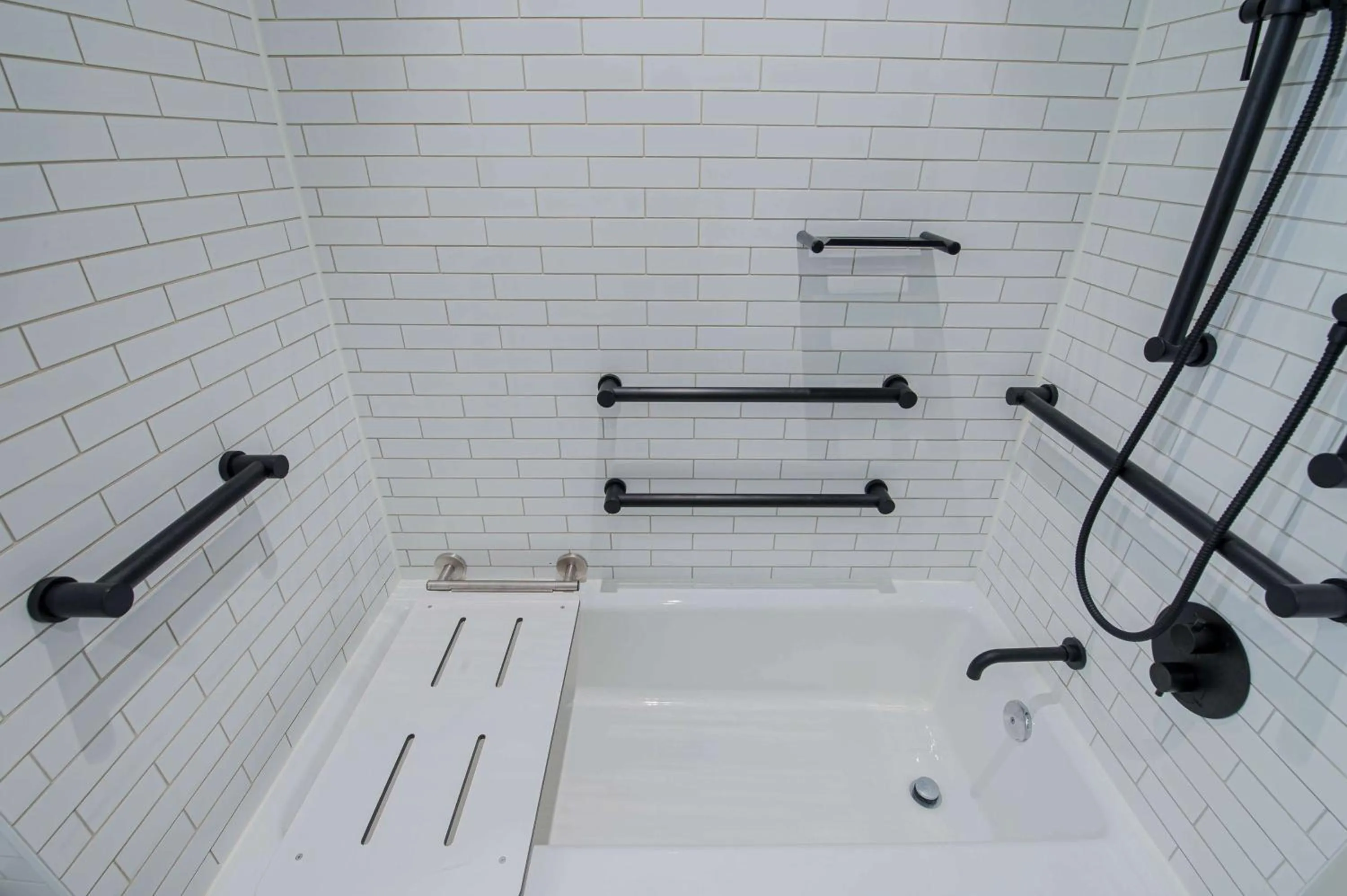 Bathroom in Canopy By Hilton Jersey City Arts District