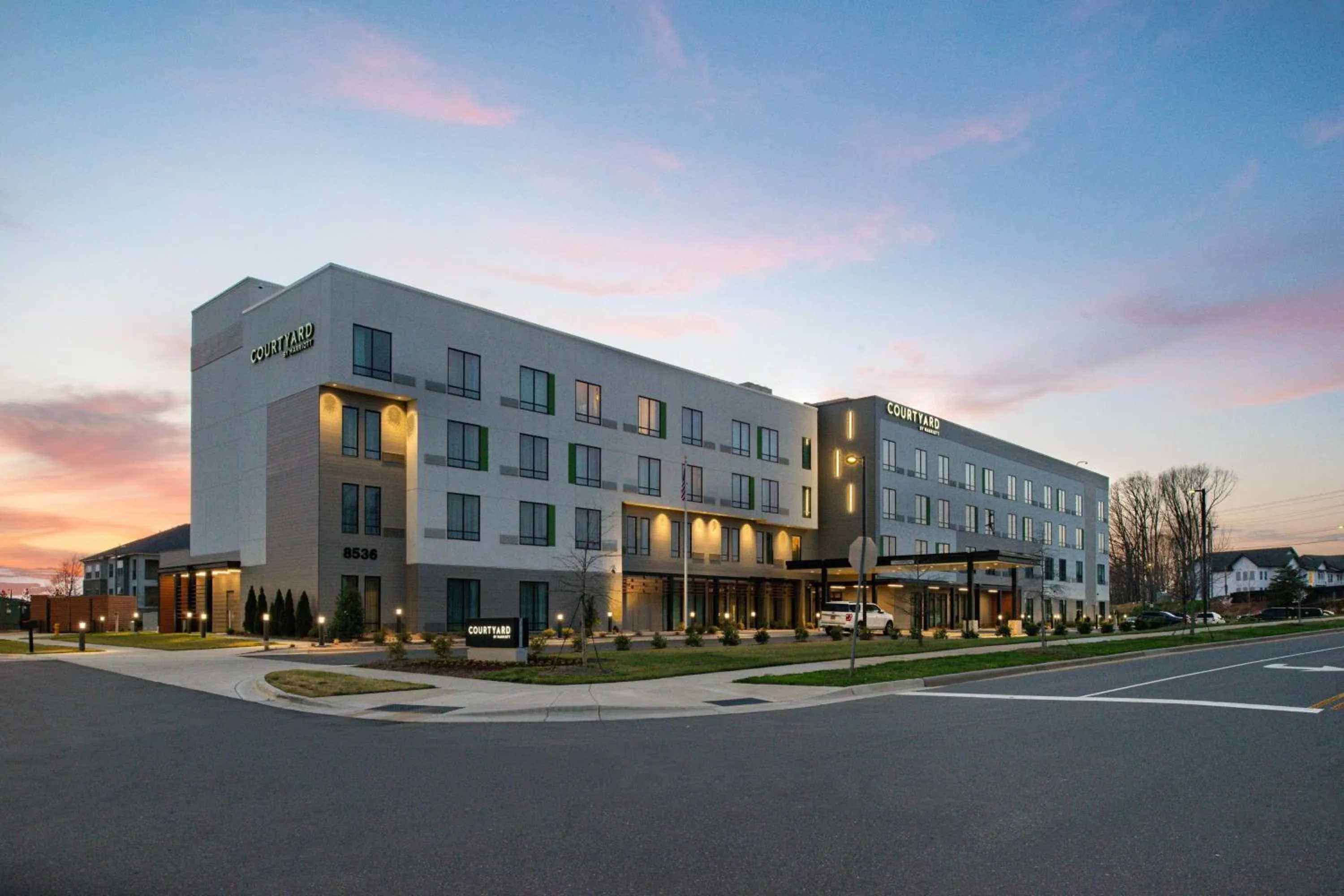 Property building in Courtyard Charlotte Steele Creek