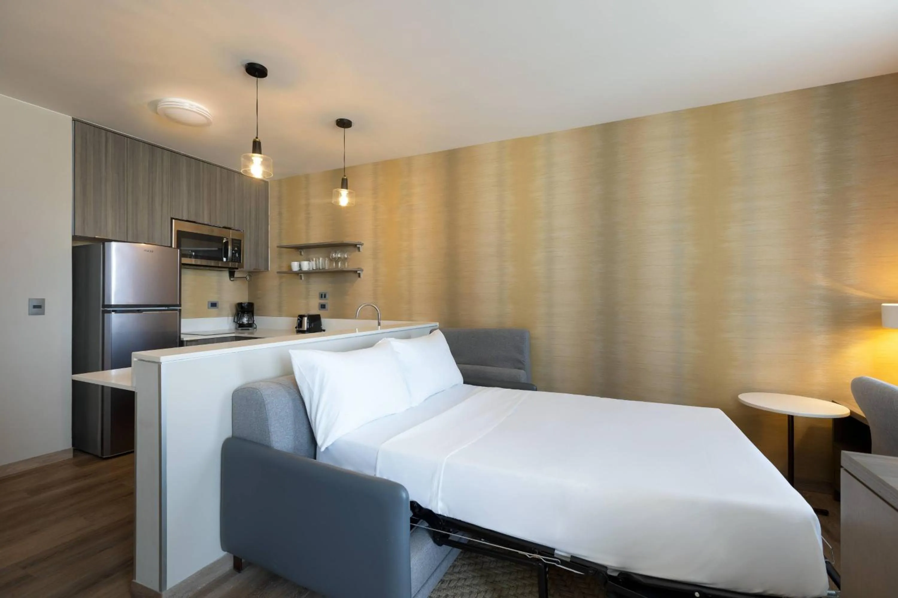 Bedroom, Bed in Residence Inn by Marriott Merida