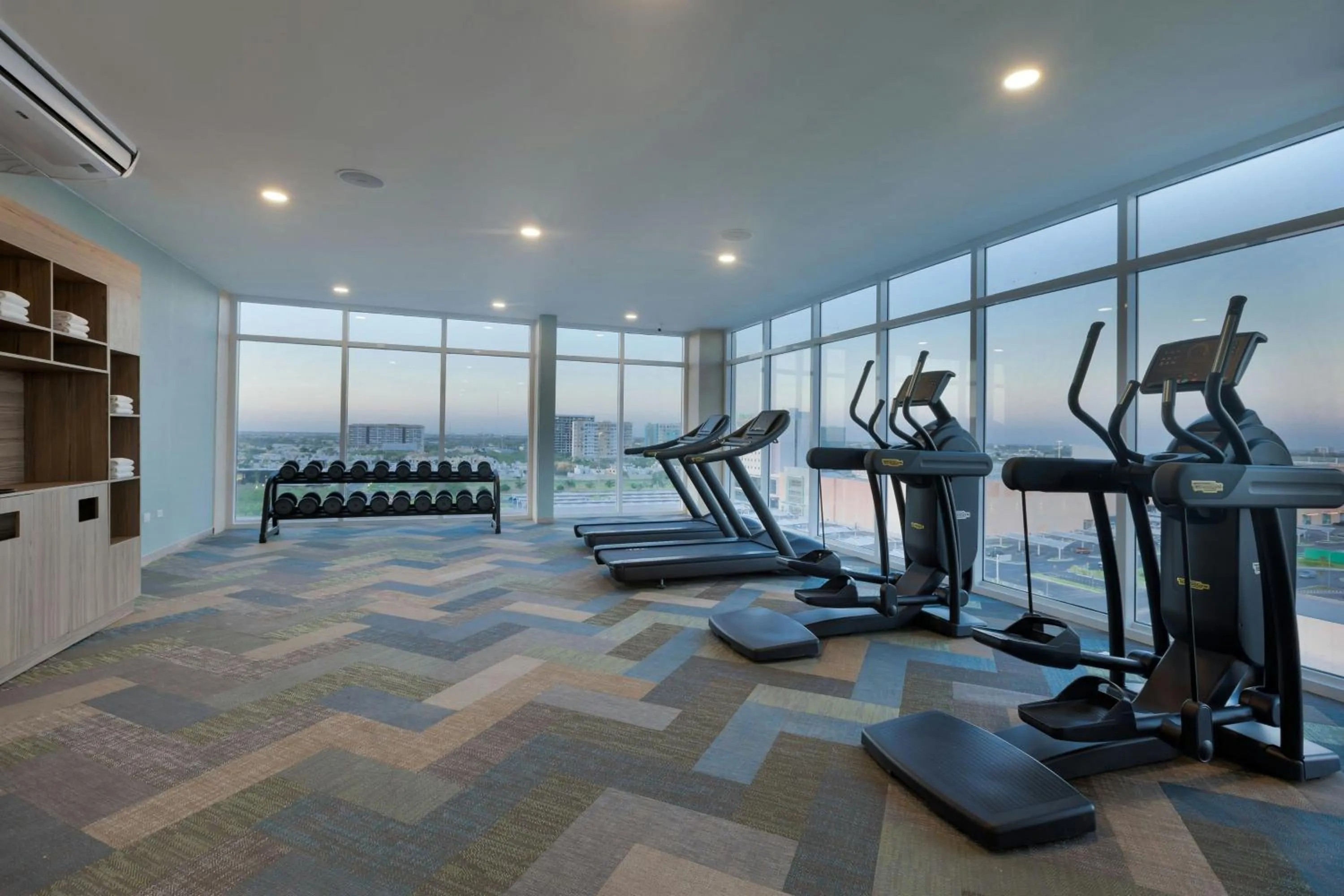 Fitness centre/facilities in Residence Inn by Marriott Merida