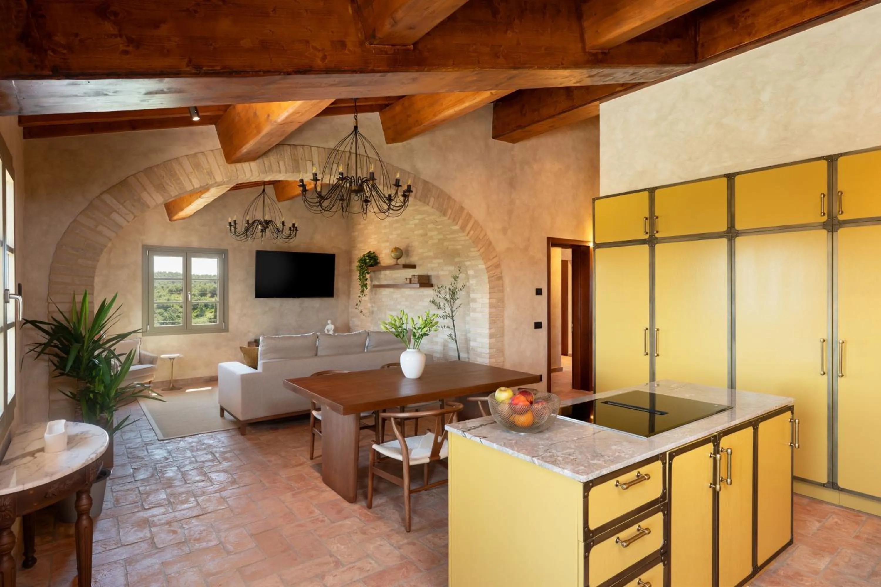 Dining area in Villa Petriolo - Small Luxury Hotels of the World