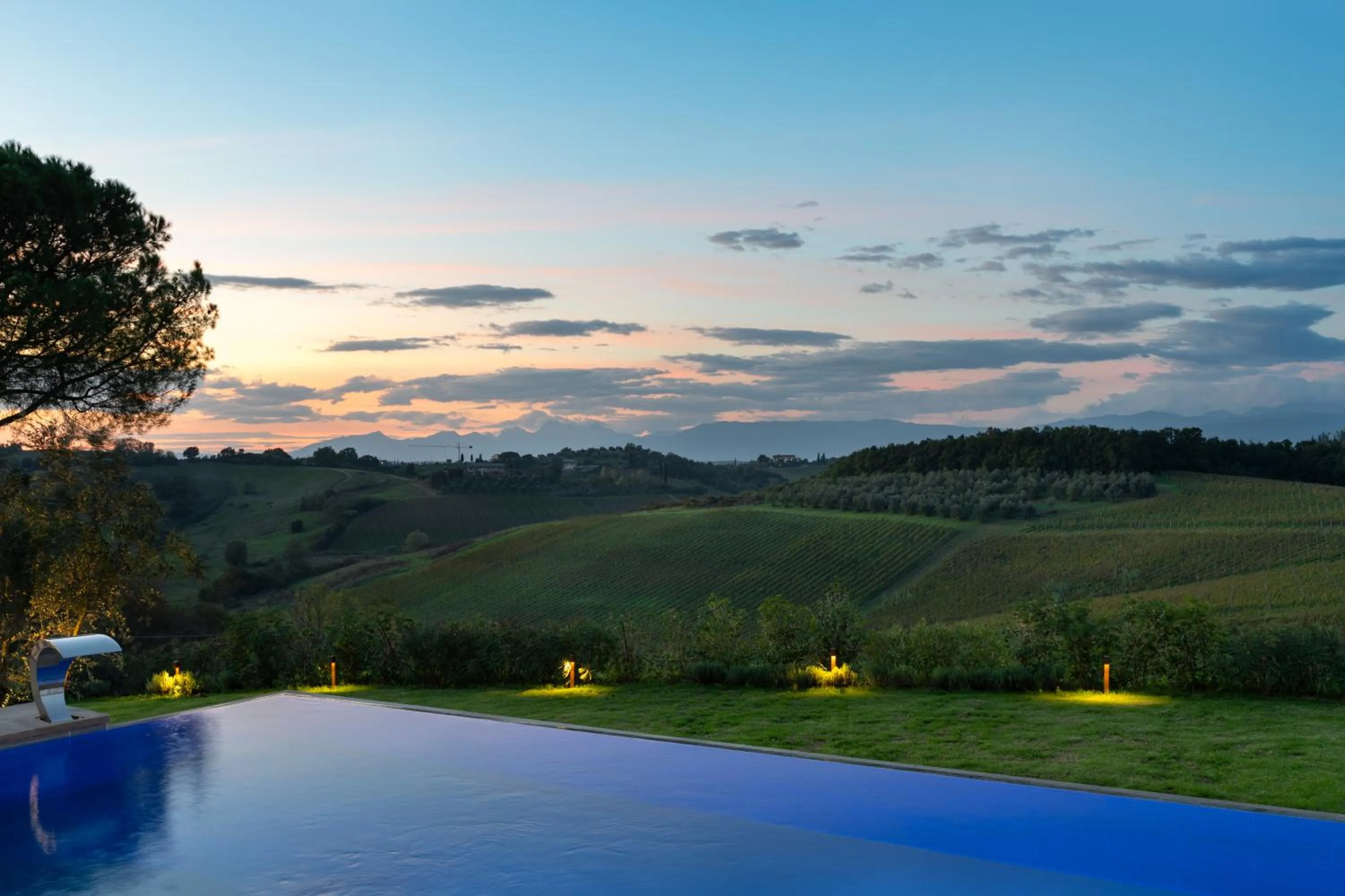 Mountain view in Villa Petriolo - Small Luxury Hotels of the World