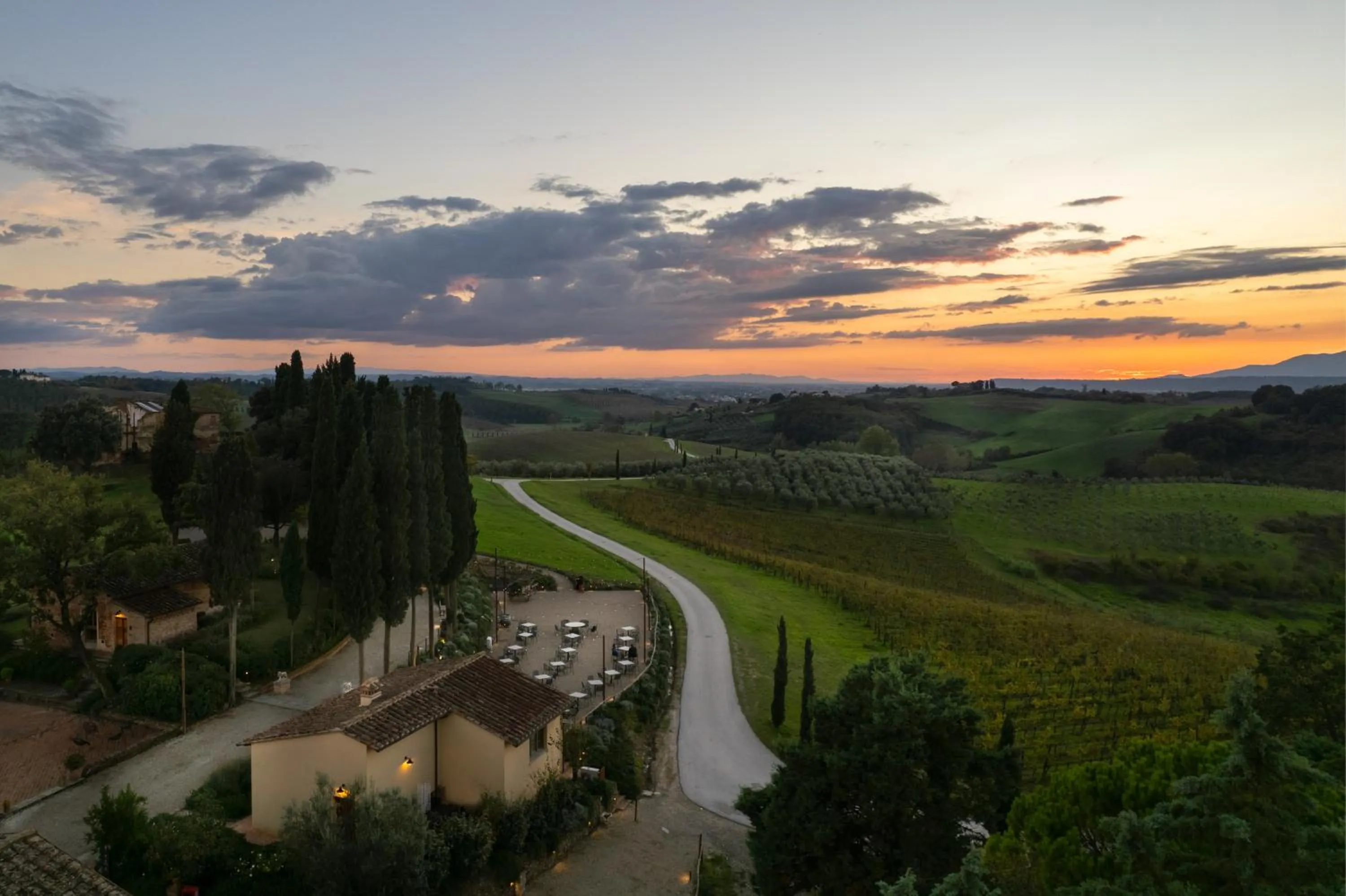 Natural landscape in Villa Petriolo - Small Luxury Hotels of the World