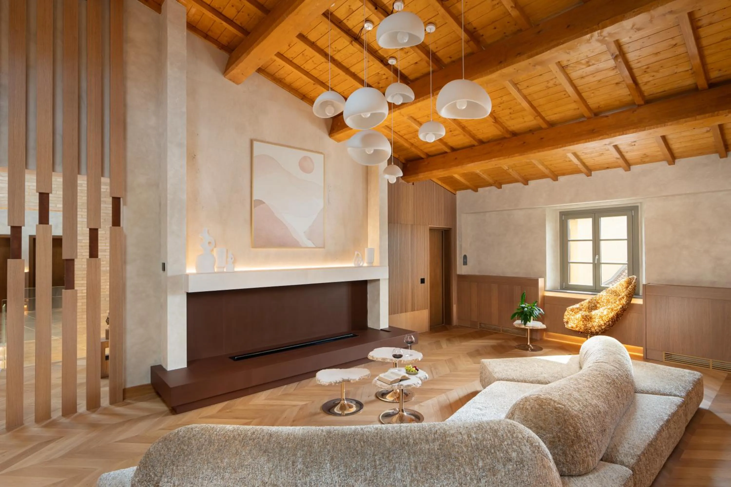 Living room in Villa Petriolo - Small Luxury Hotels of the World