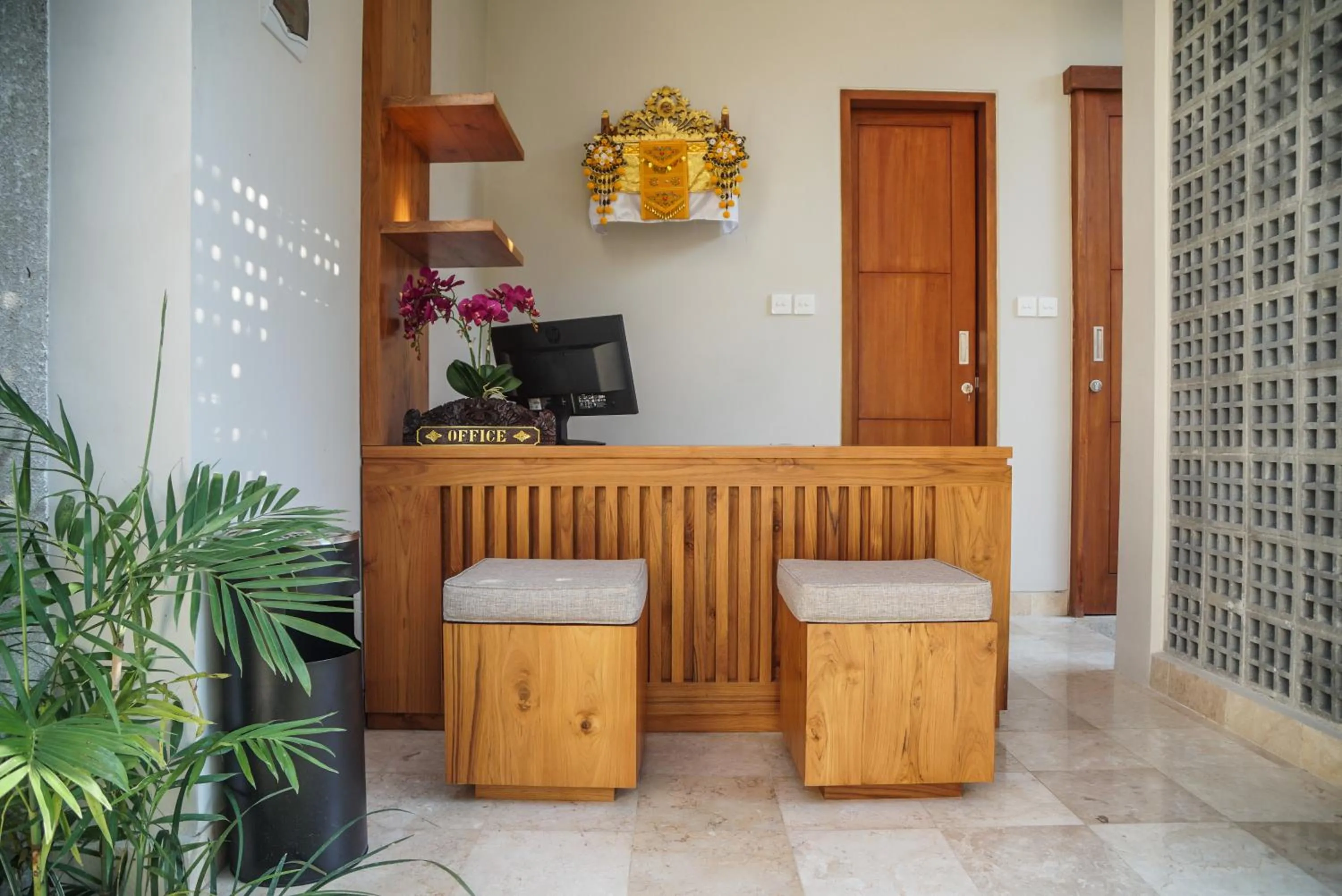 Lobby or reception in Bisma Terrace Suite Ubud