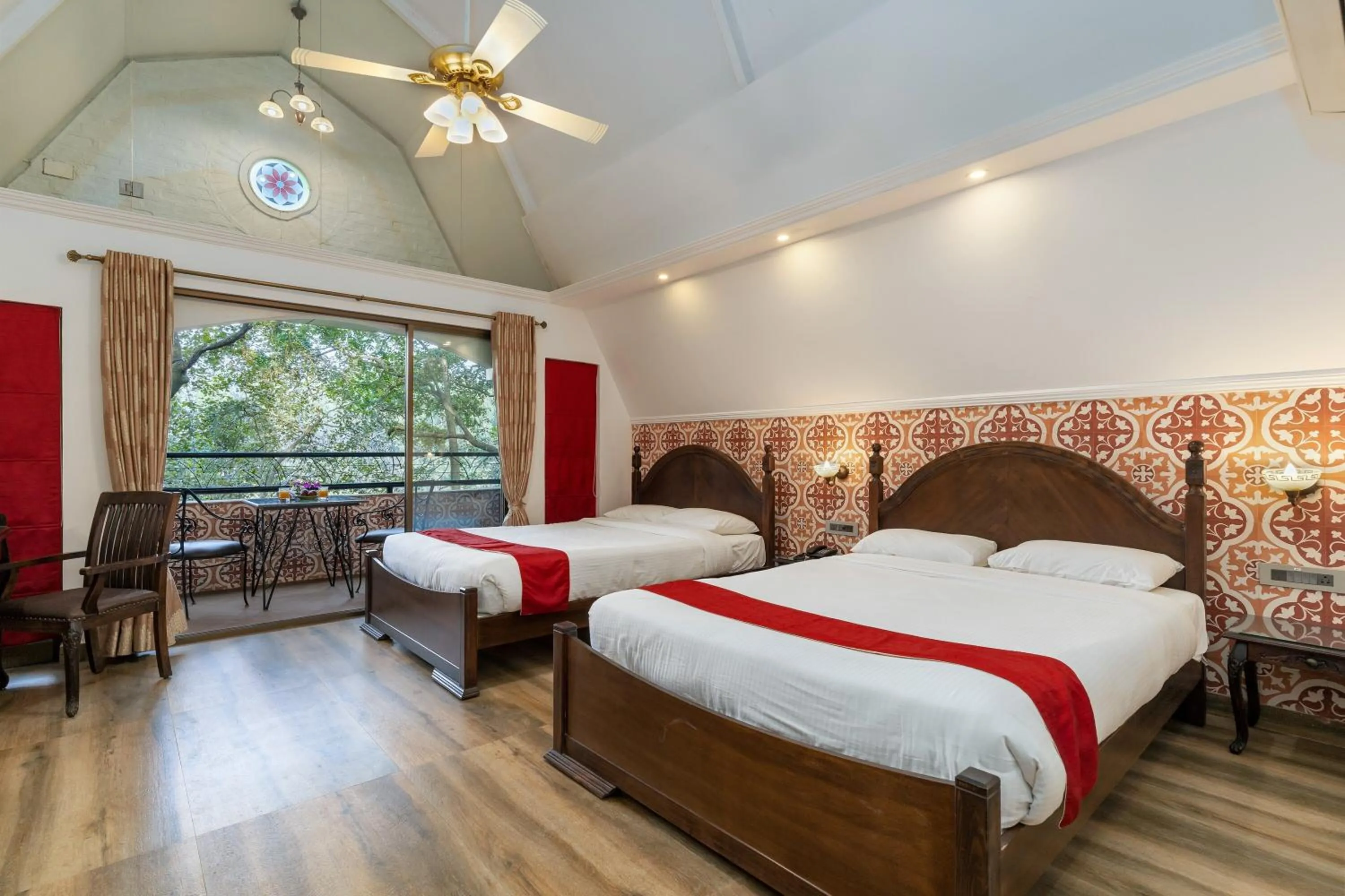 Photo of the whole room, Bed in Valley View Grand Resort, Panhala - Premium Resort Hotel in Panhala