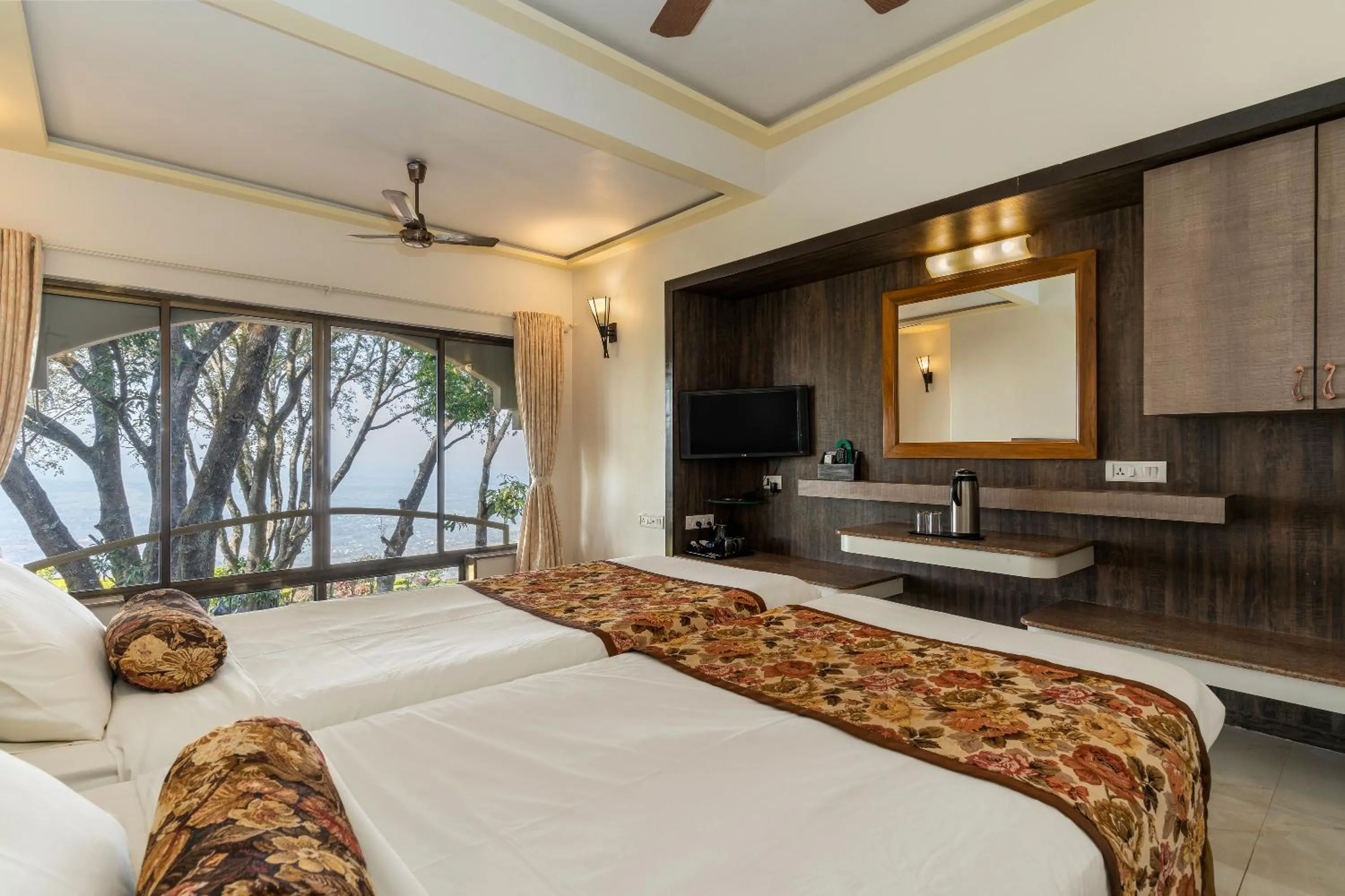 Bed in Valley View Grand Resort, Panhala - Premium Resort Hotel in Panhala