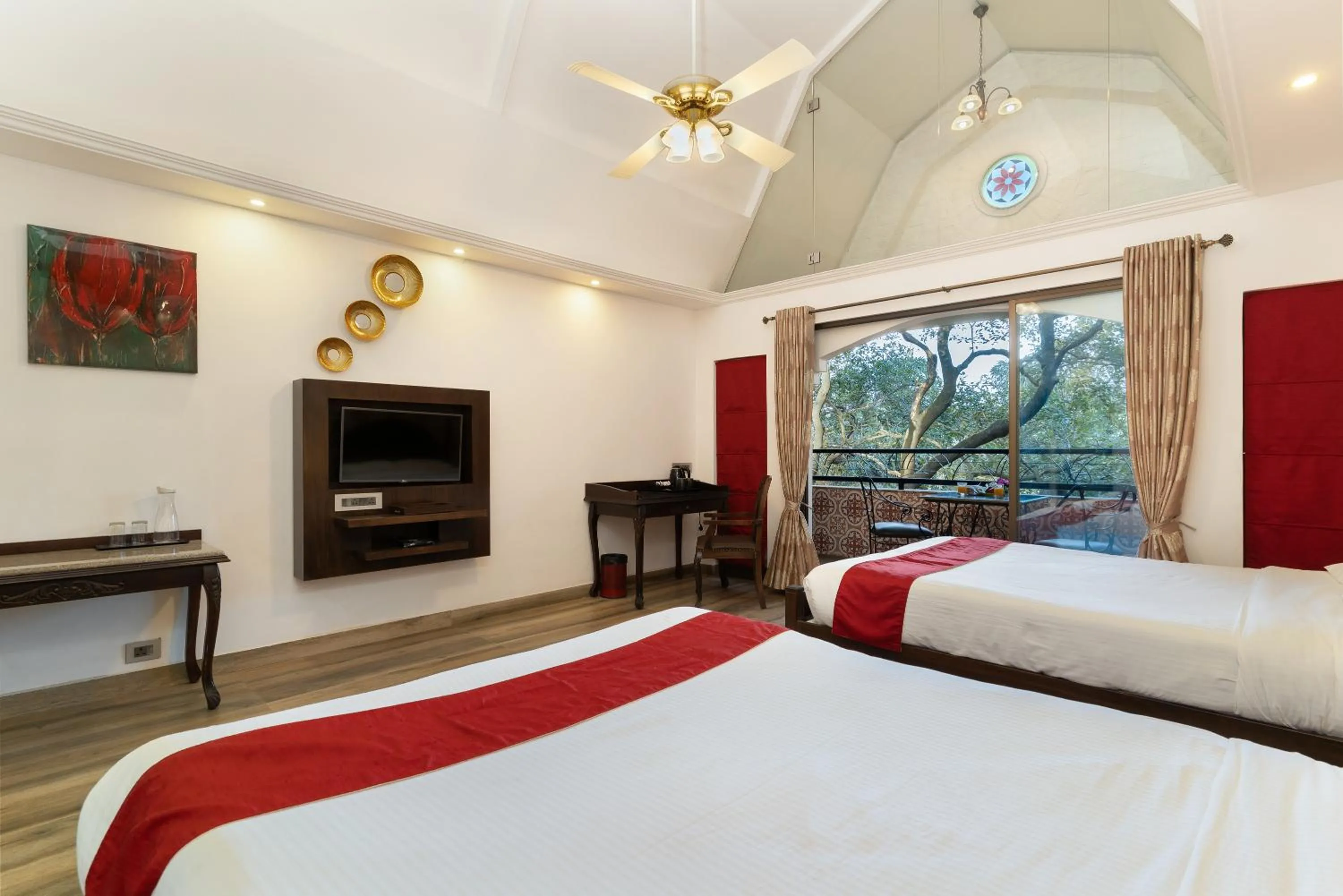 Bed in Valley View Grand Resort, Panhala - Premium Resort Hotel in Panhala