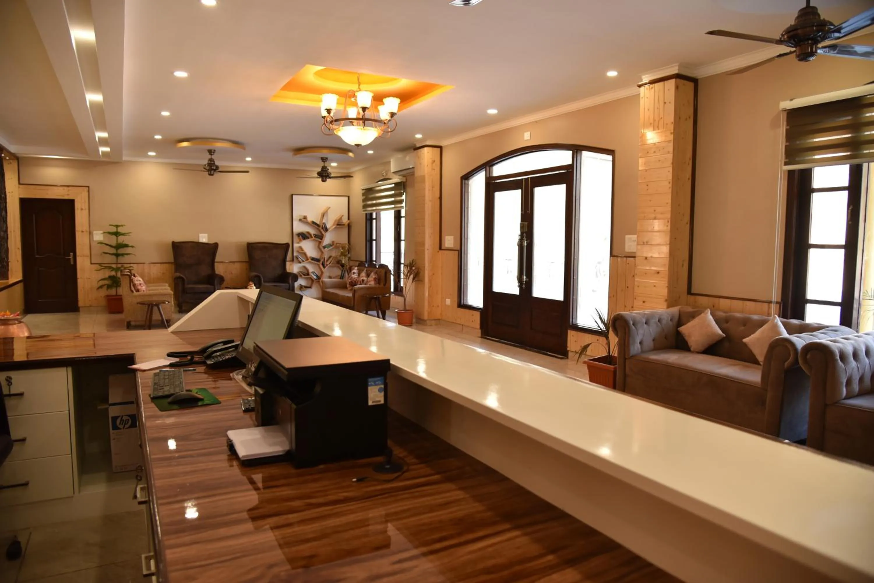 Lobby or reception in Mastiff Wildcrest Dharamshala Chamunda Devi Temple