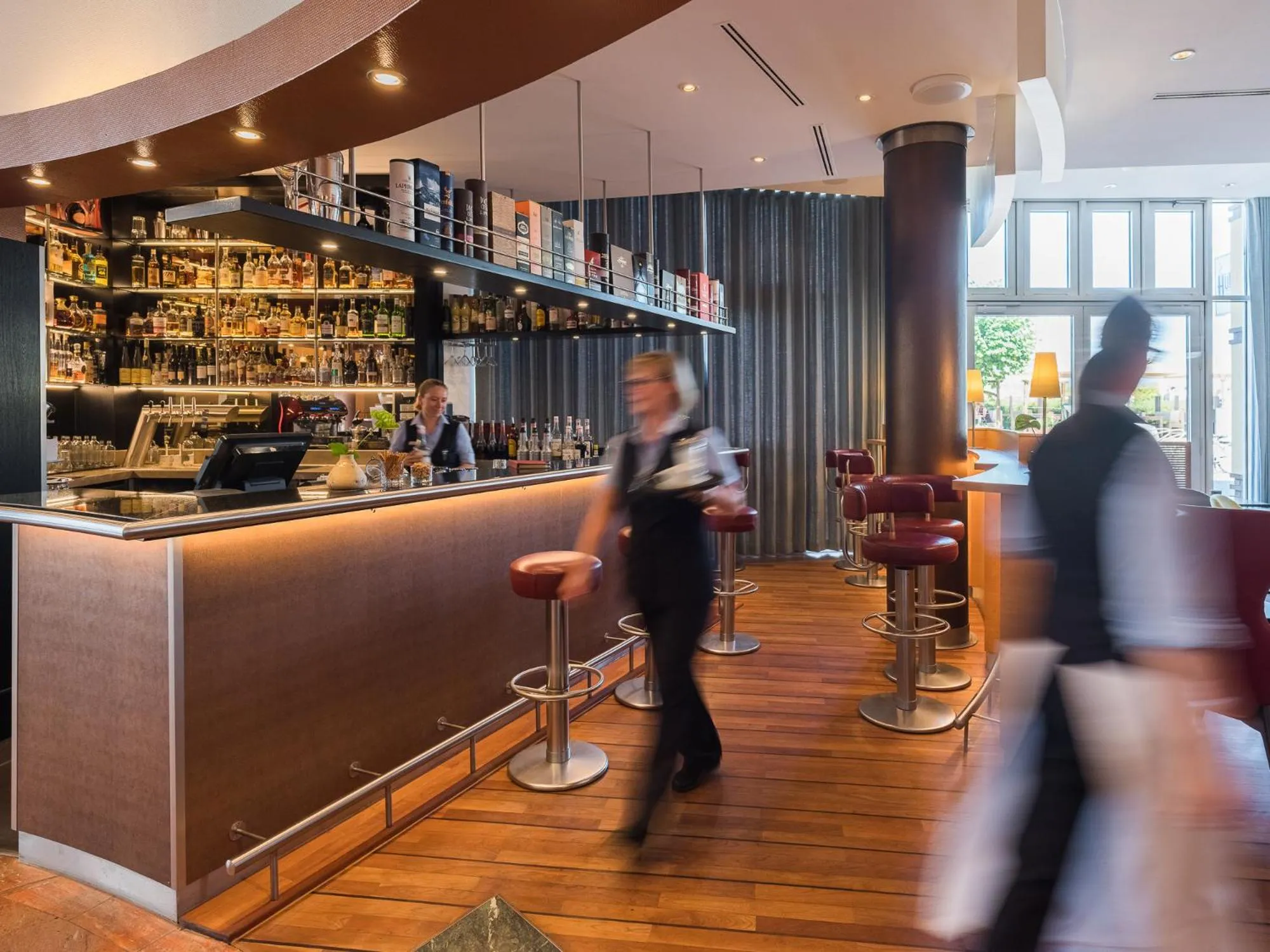 Lounge or bar in Strand-Hotel Hübner