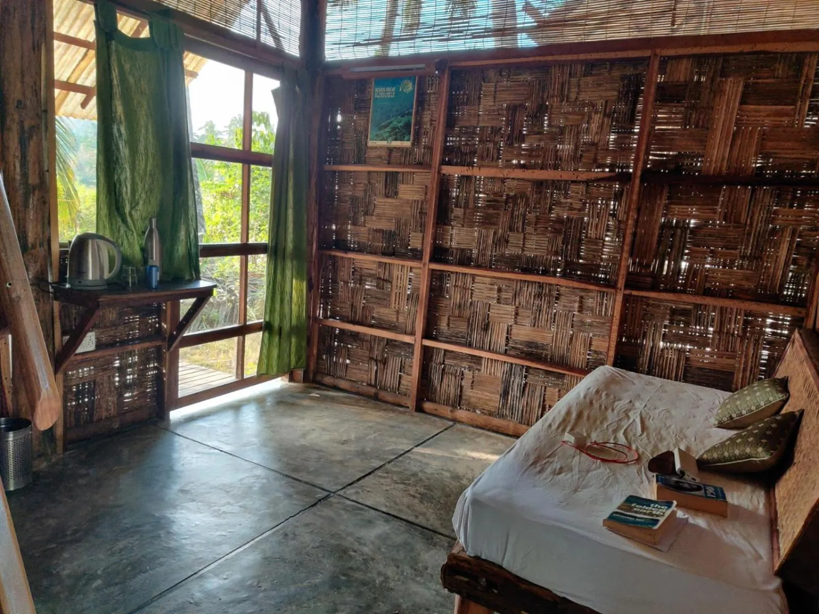 Living room in Emerald Gecko, Neil Island