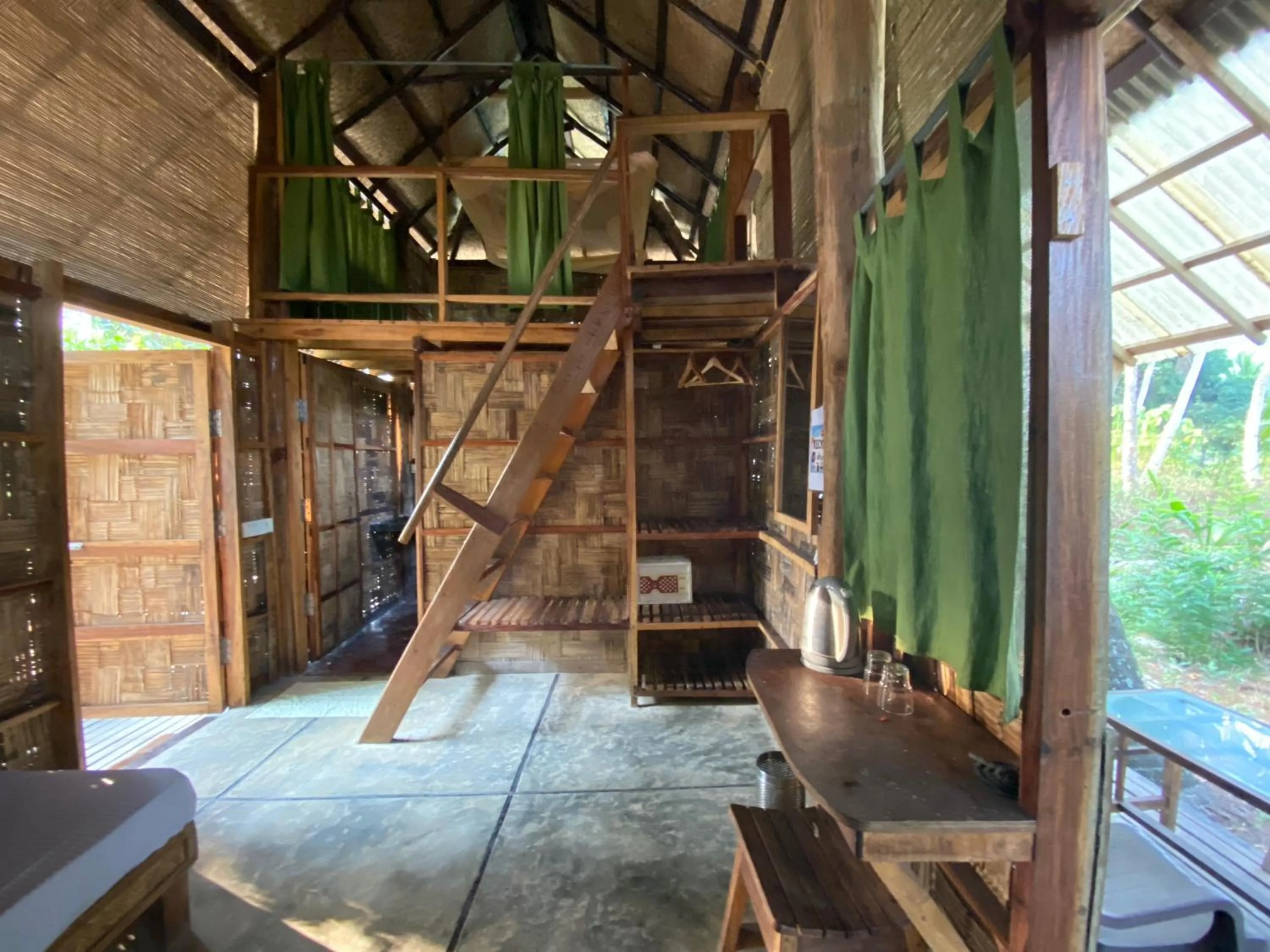 Living room in Emerald Gecko, Neil Island