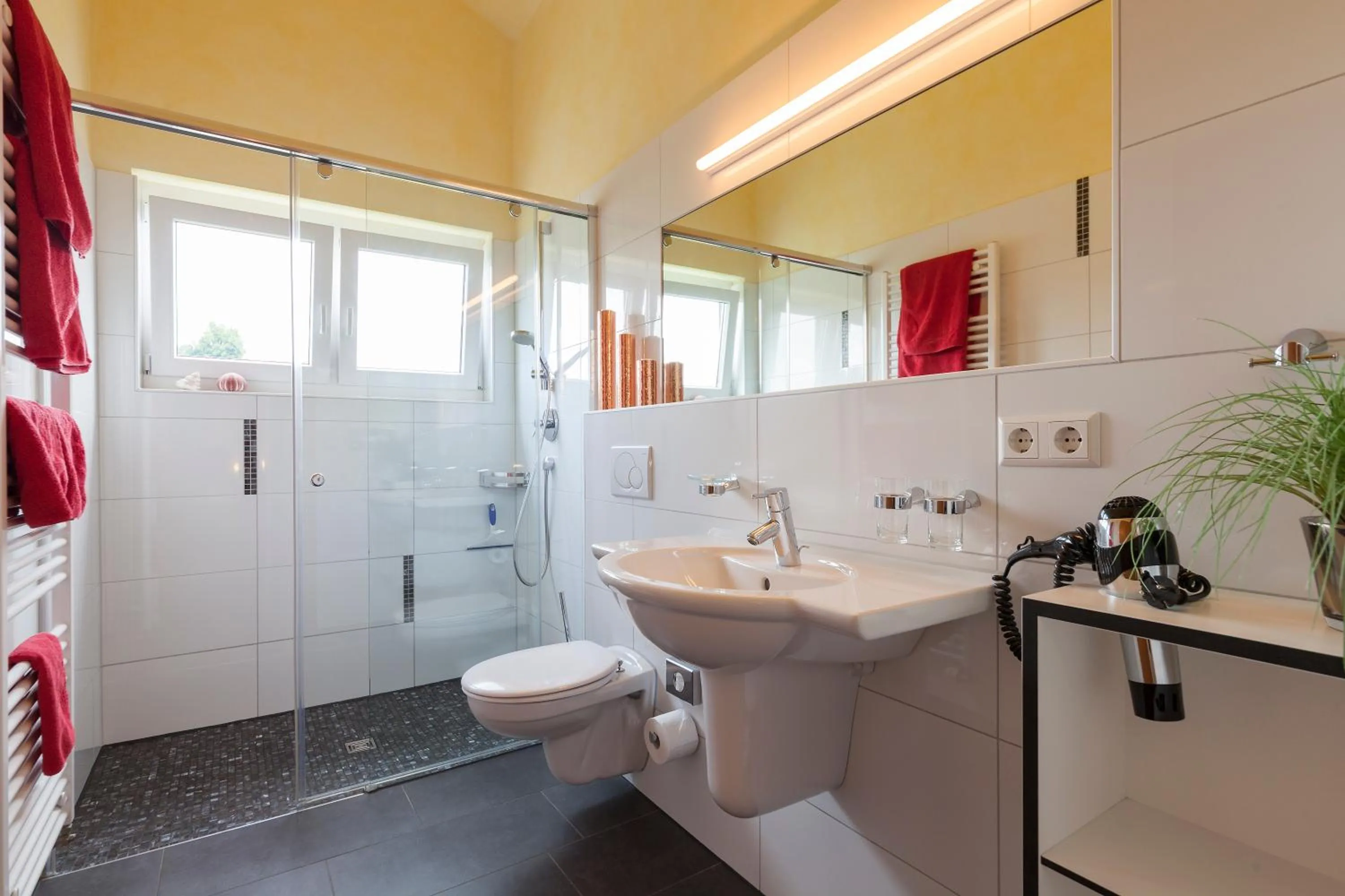Bathroom in Ferienhof Berger UG