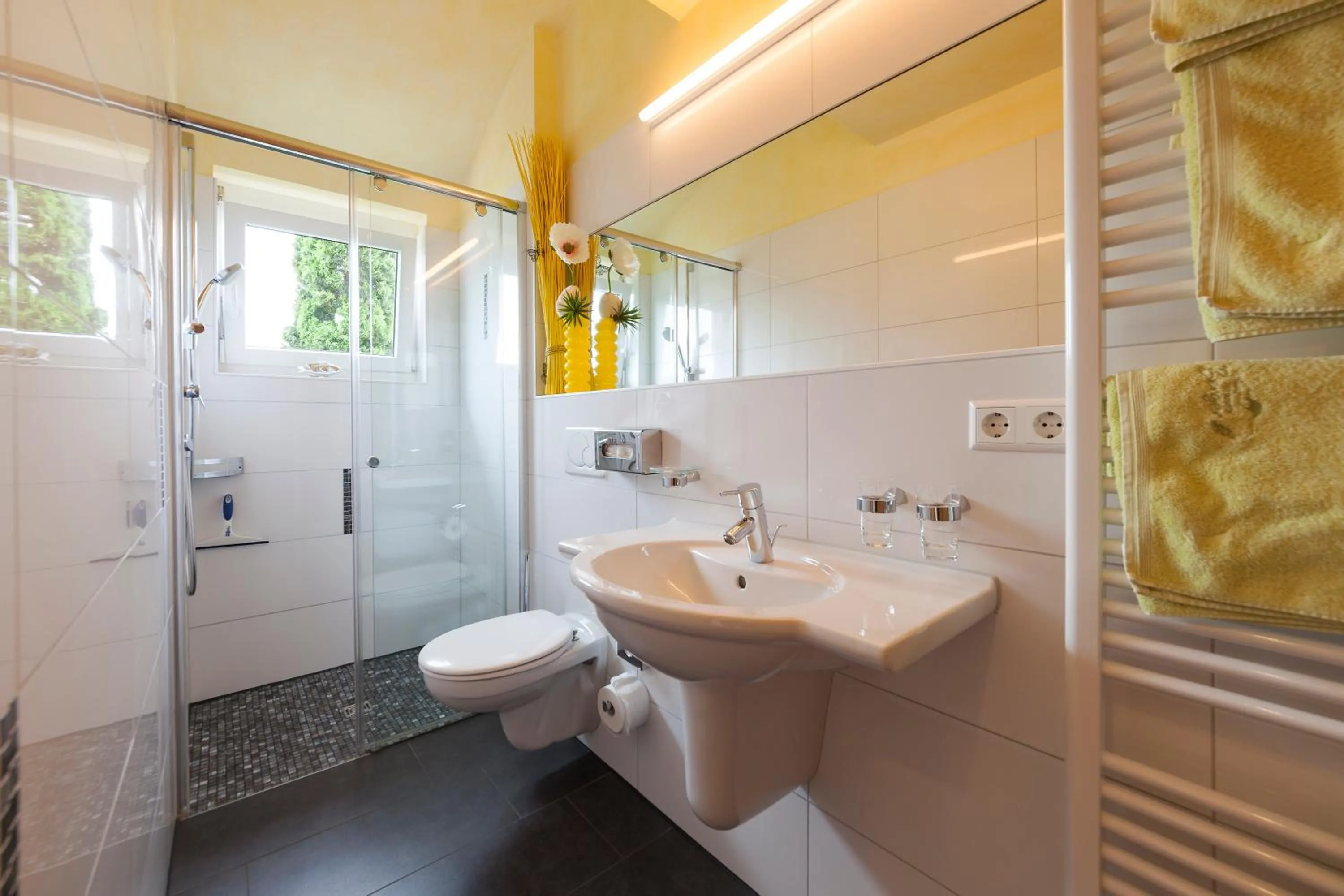 Bathroom in Ferienhof Berger UG