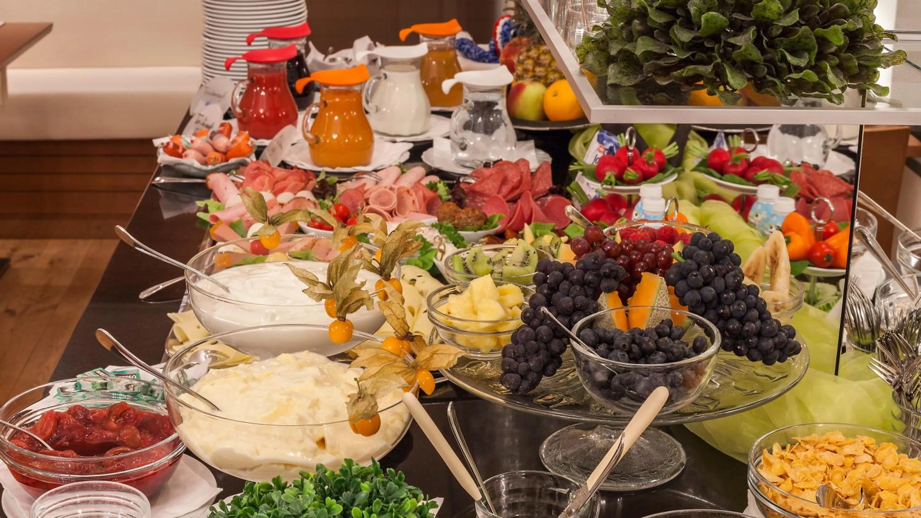 Food and drinks in Ferienhof Berger UG
