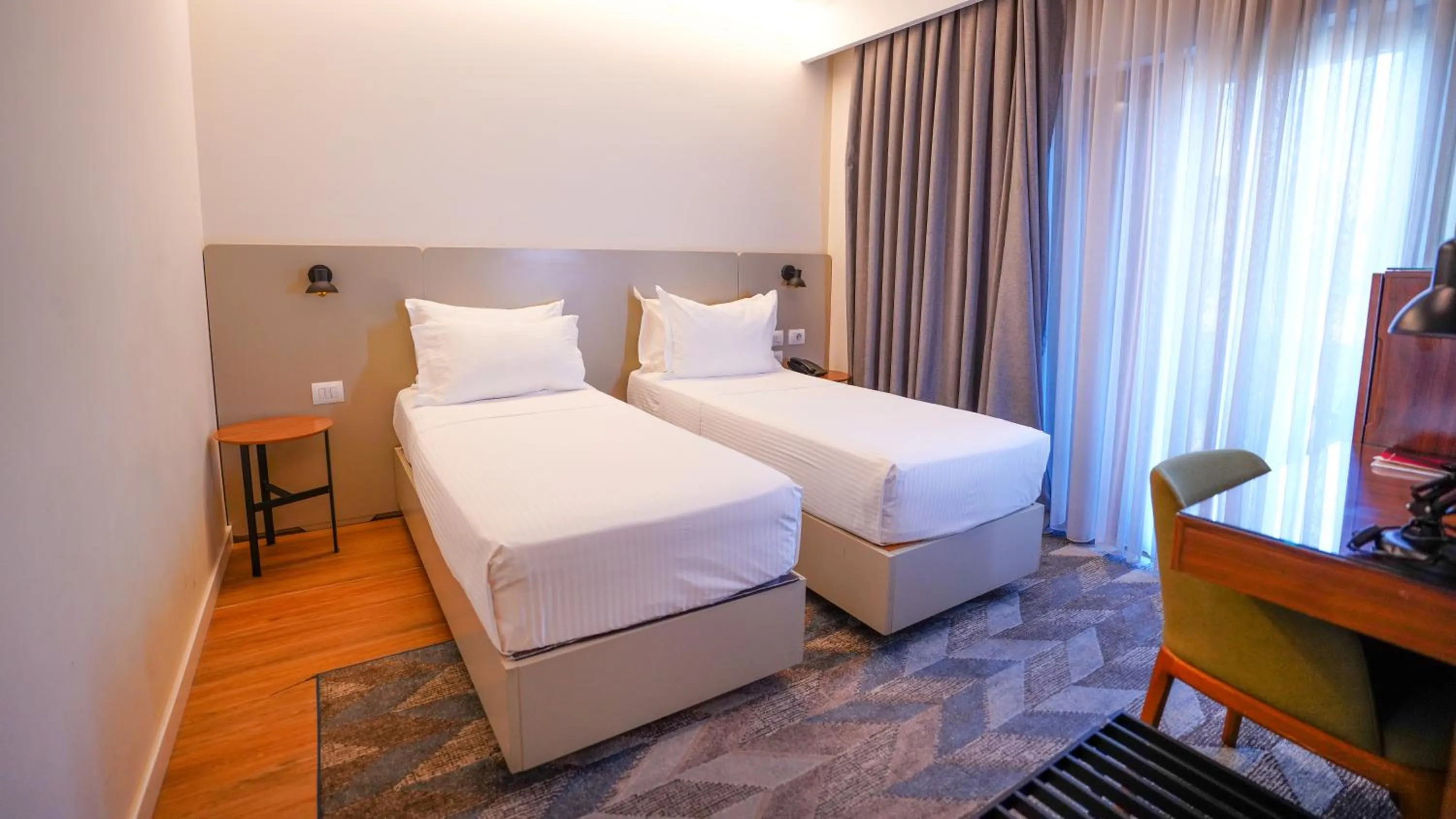 Bed in Hotel Theatro- City Center