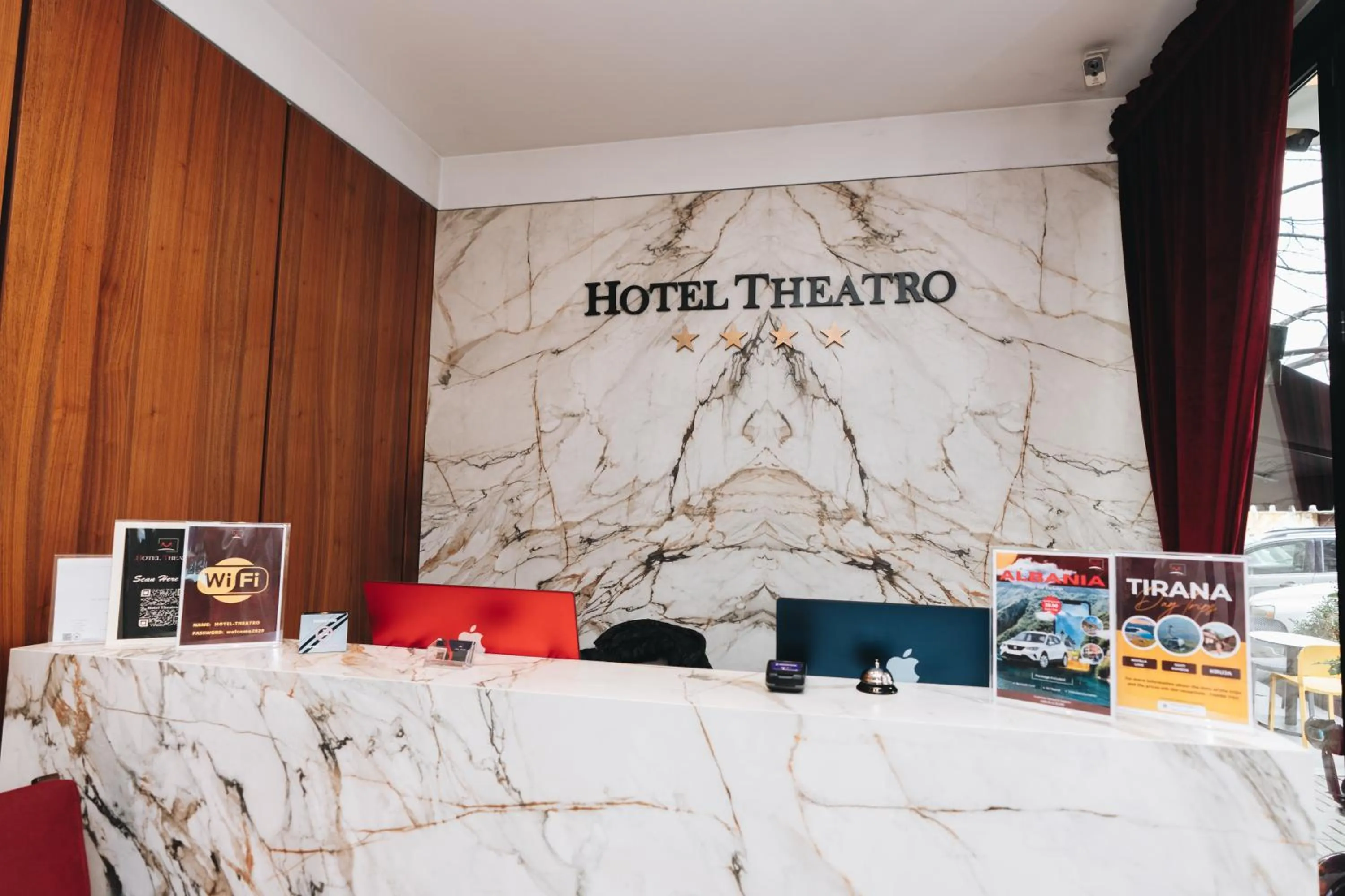 Lobby or reception in Hotel Theatro- City Center