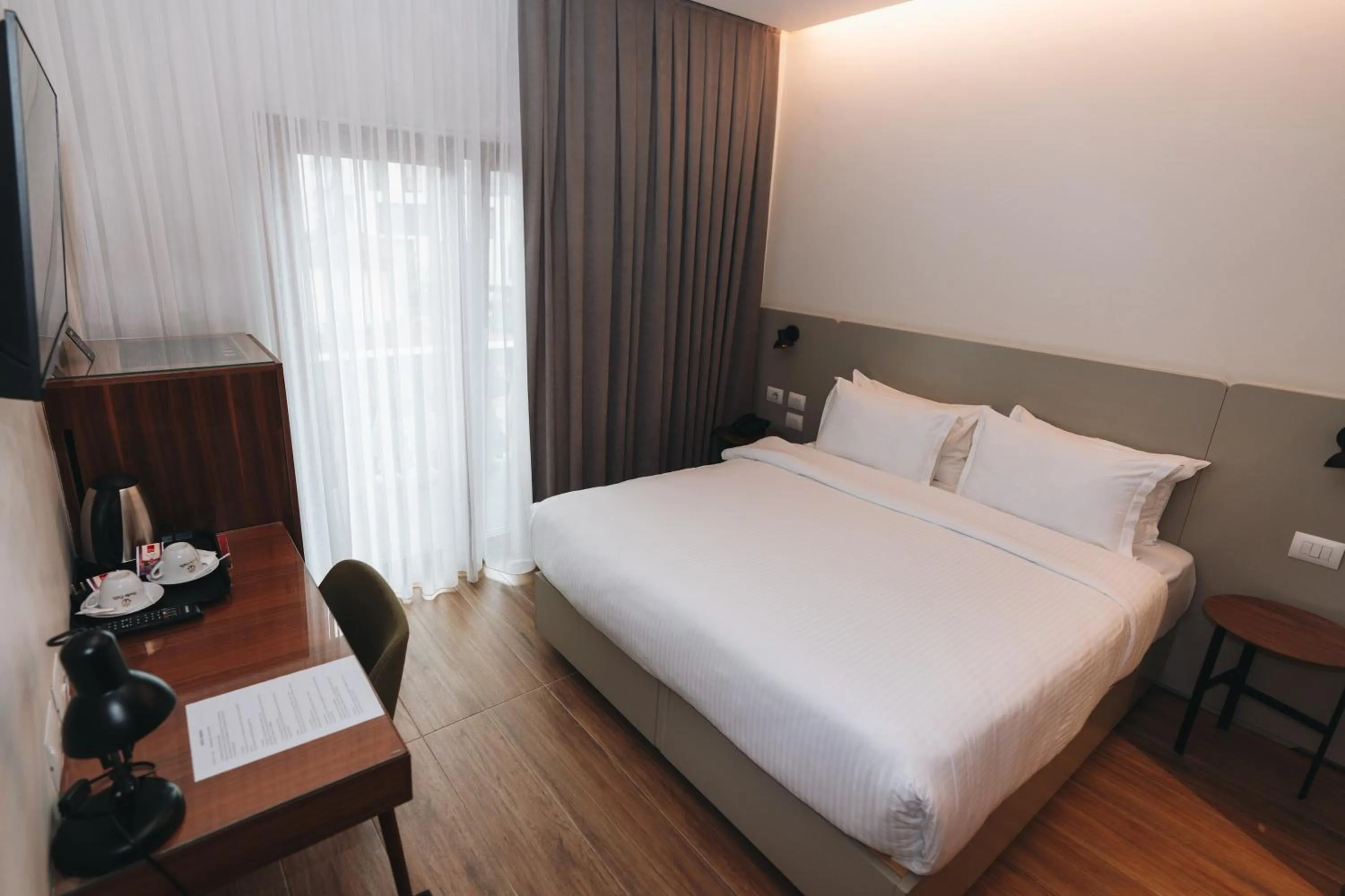 Bed in Hotel Theatro- City Center